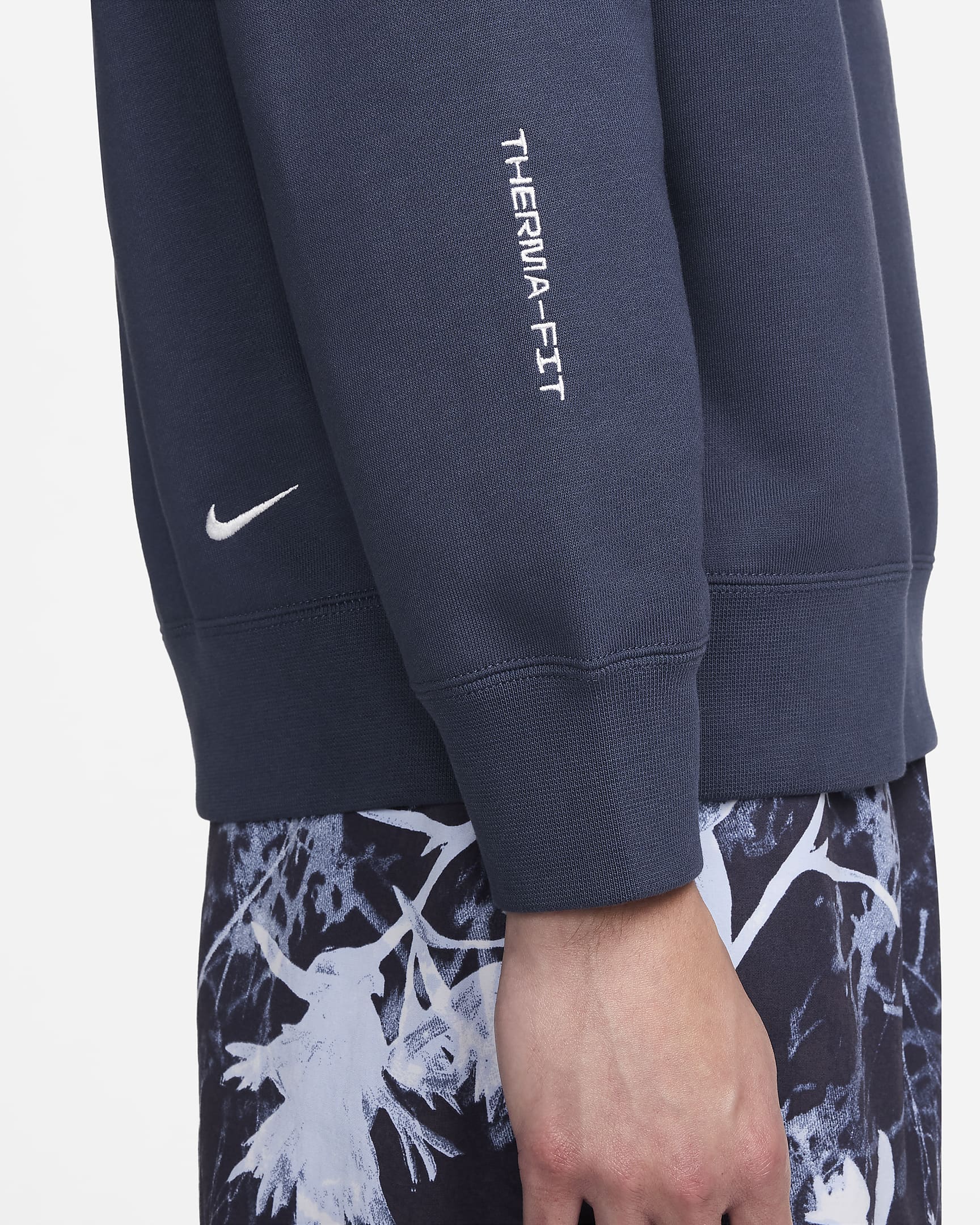 Nike ACG Therma-FIT Fleece Crew - Thunder Blue/Summit White