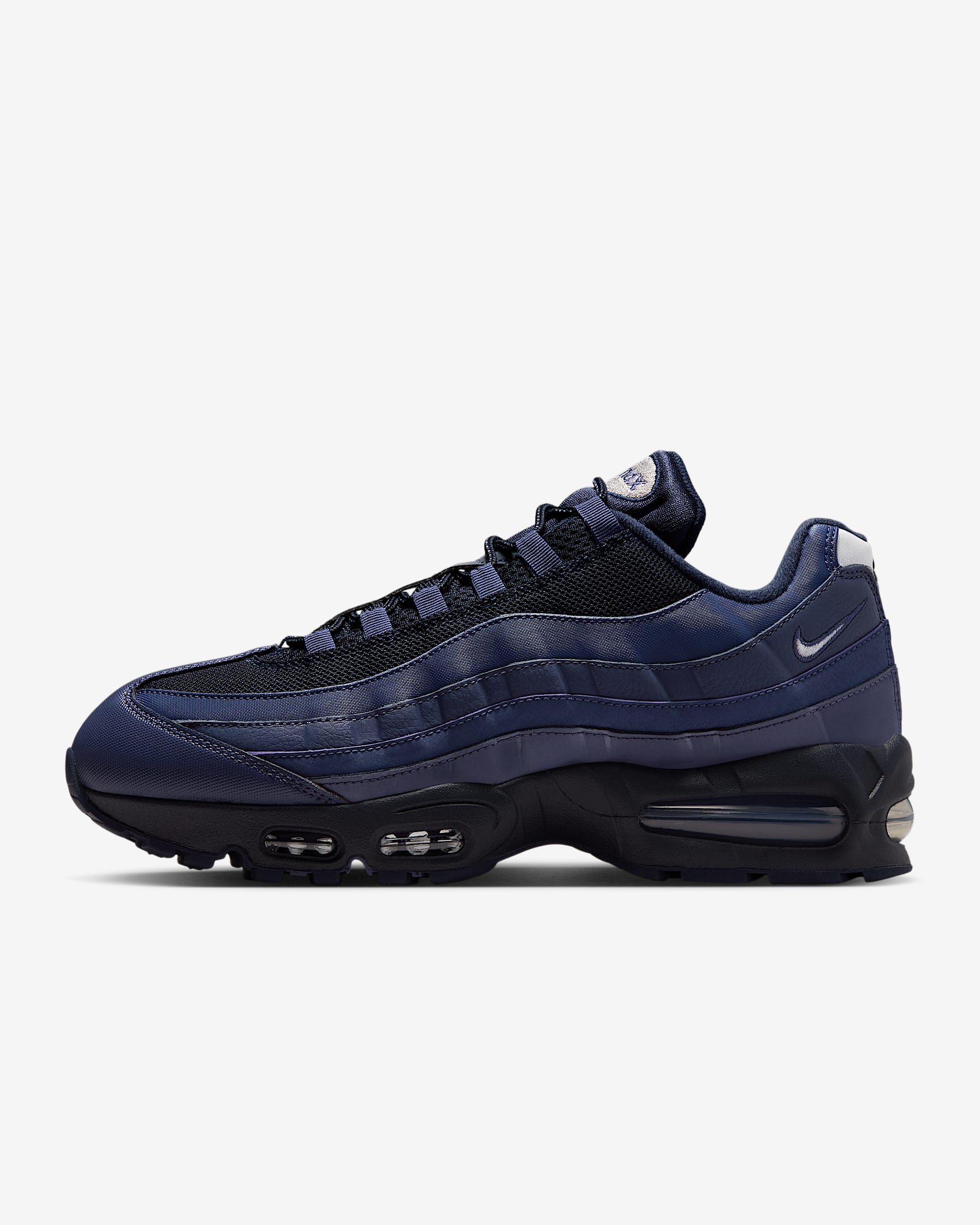 Nike Air Max 95 "Big Bubble" Schuh (Herren) - Sanded Purple/Obsidian/Metallic Silver/Wolf Grey