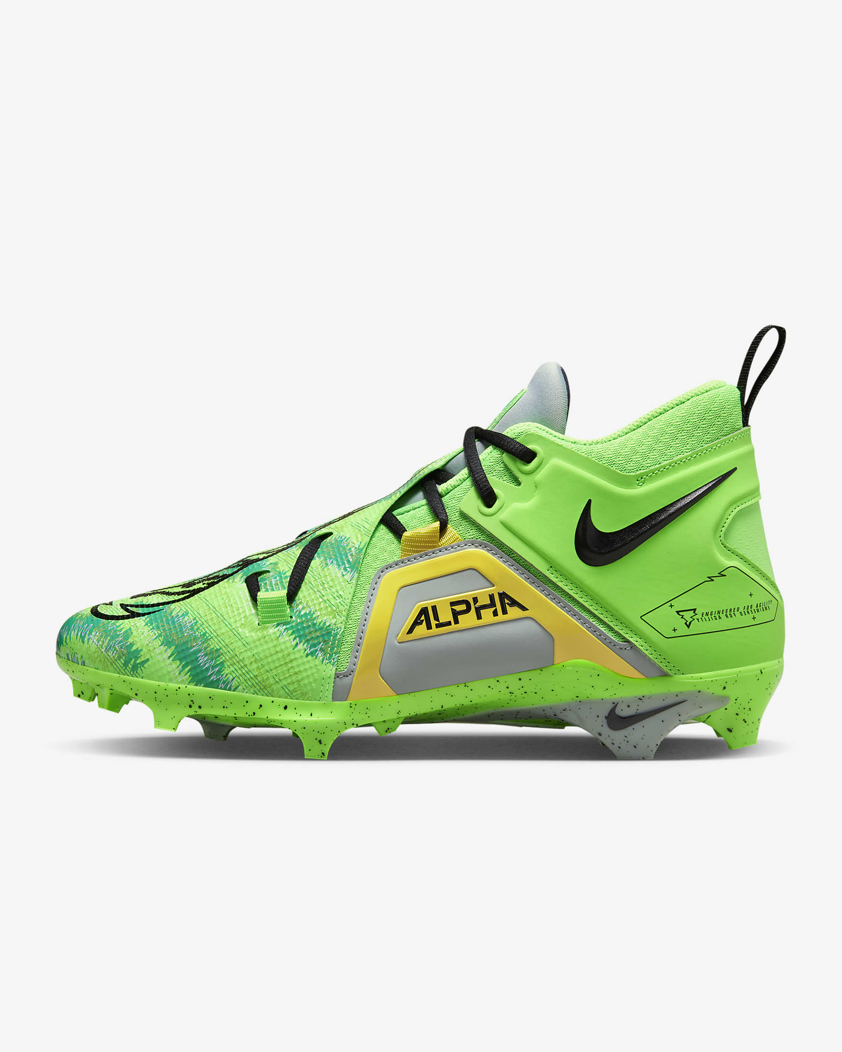 Nike Alpha Menace Pro 3 Men's Football Cleats.
