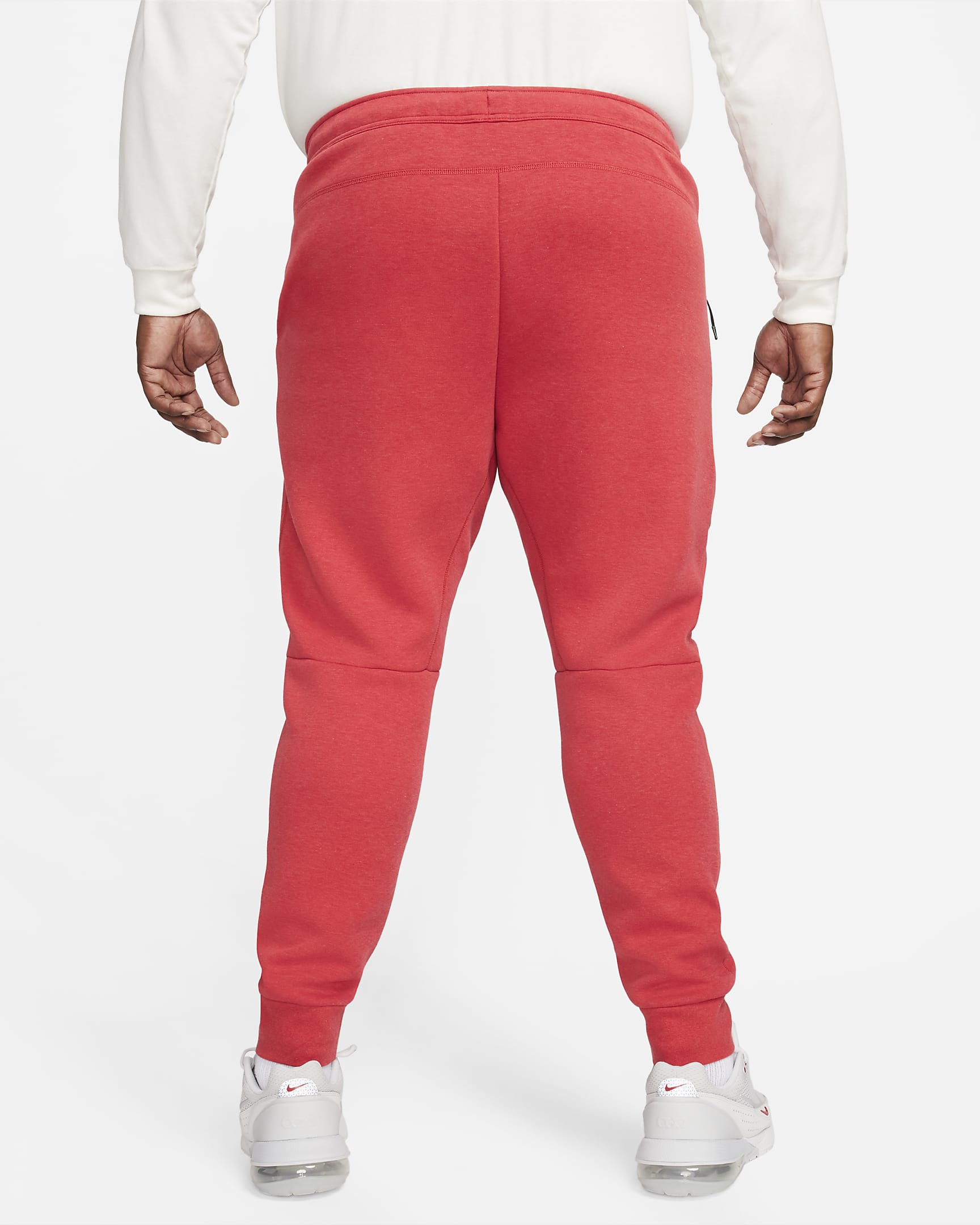 Nike Sportswear Tech Fleece Men's Joggers - Light University Red Heather/Black