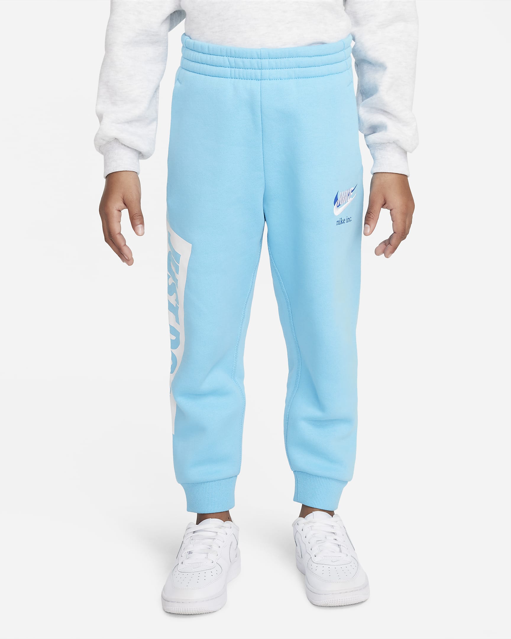 Nike Sportswear Icon Fleece Pants Little Kids' Pants - Baltic Blue