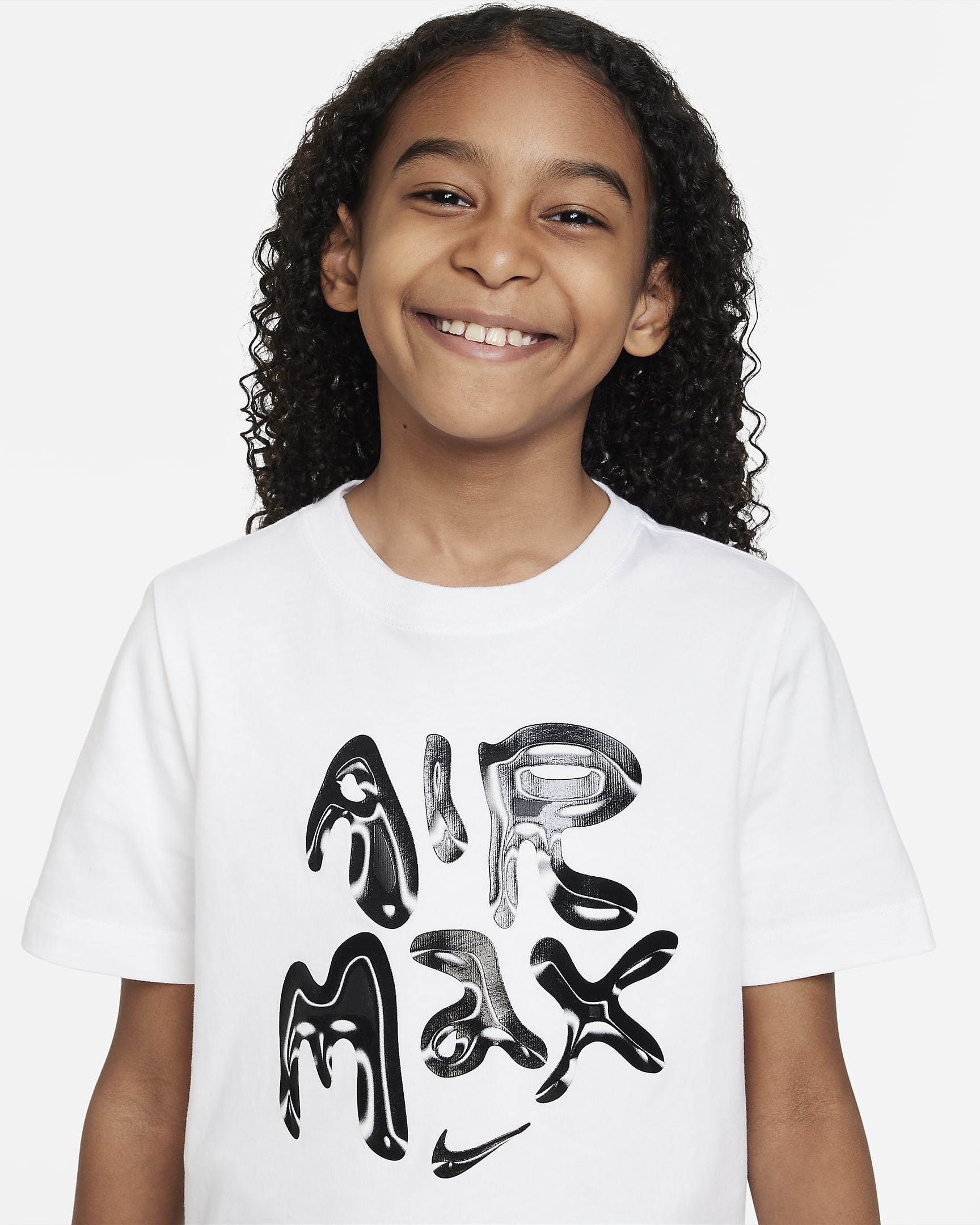 Nike Sportswear Older Kids' Air Max T-Shirt - White