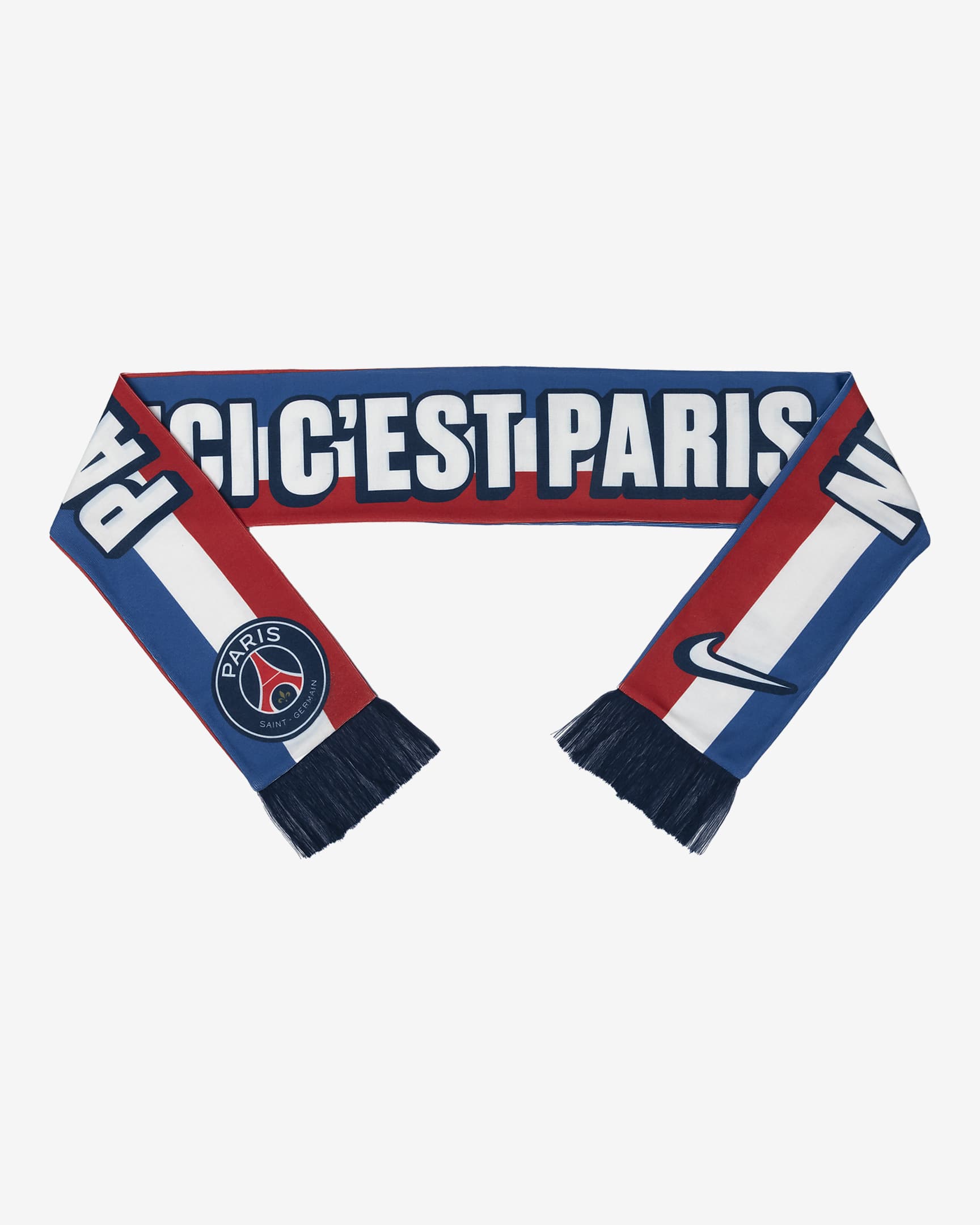 Paris Saint-Germain Nike Soccer Scarf - Multi-Color