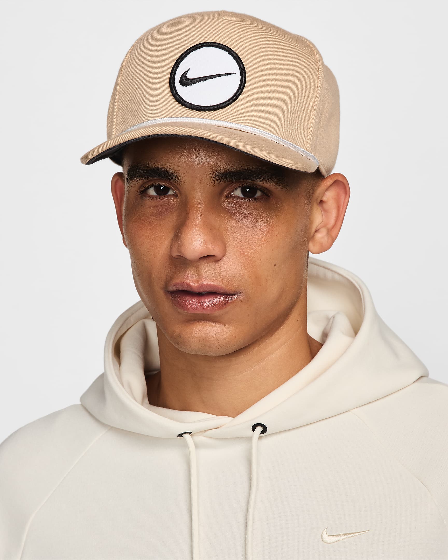 Nike Pro Structured Dri-FIT Cap - Hemp/Anthracite/White