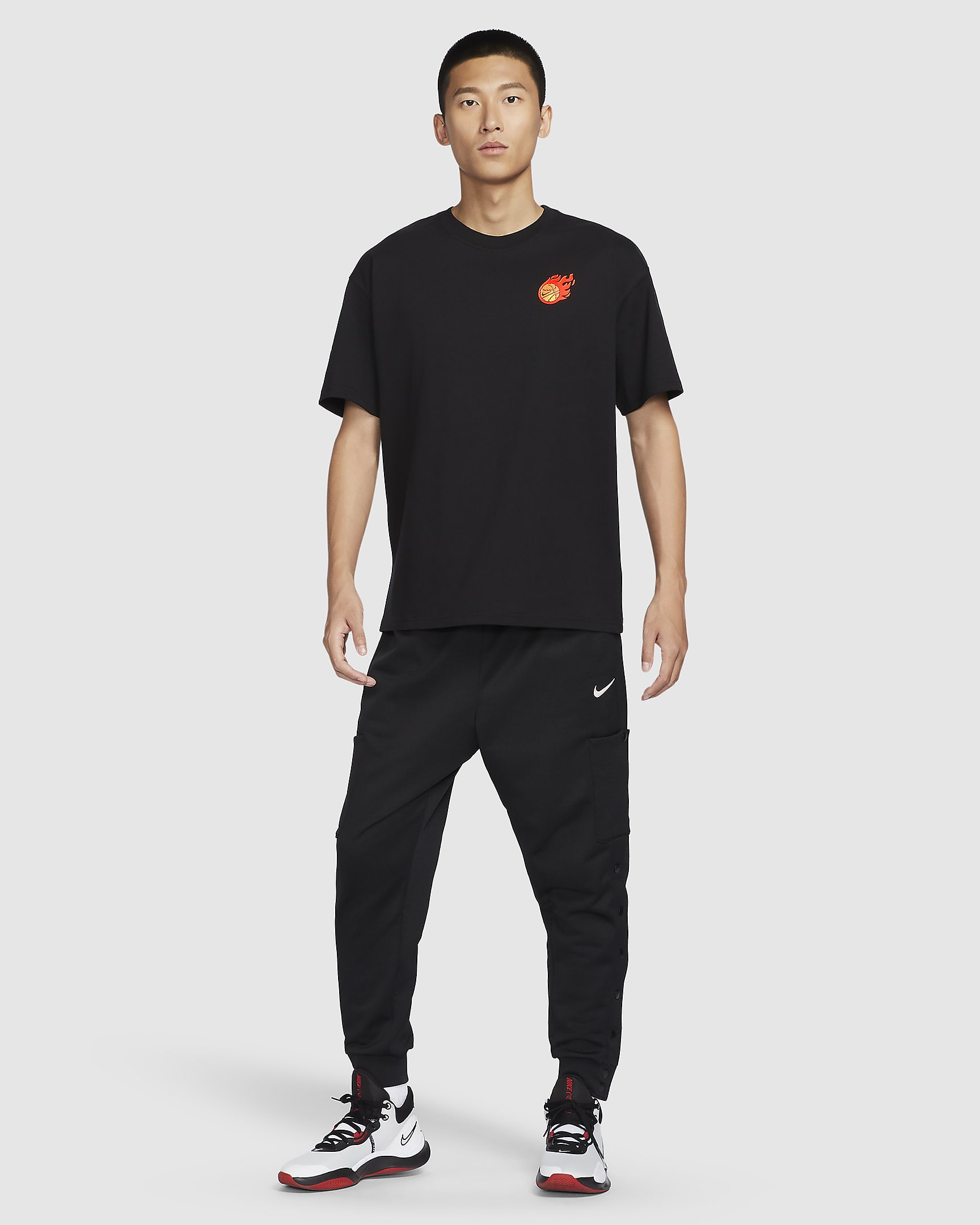 Nike Max90 Men's Basketball T-Shirt - Black