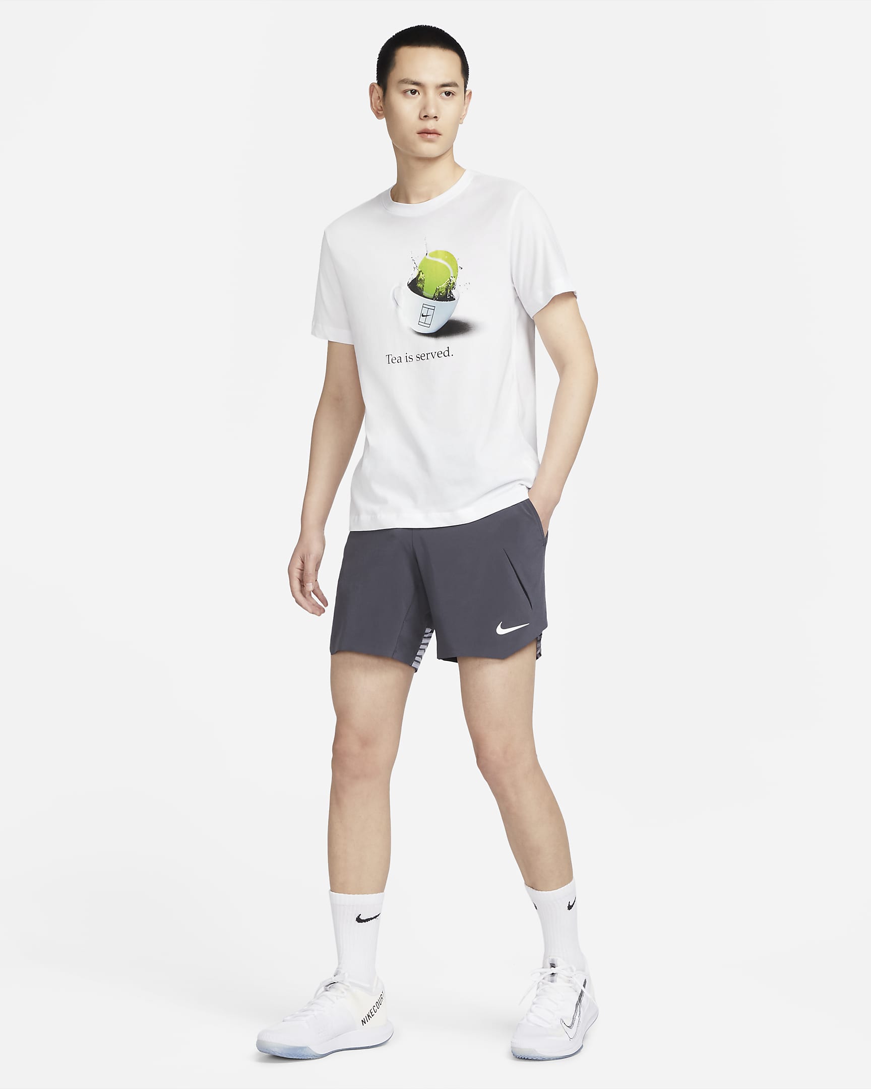 NikeCourt Dri FIT Slam Men s Tennis Shorts Nike MY