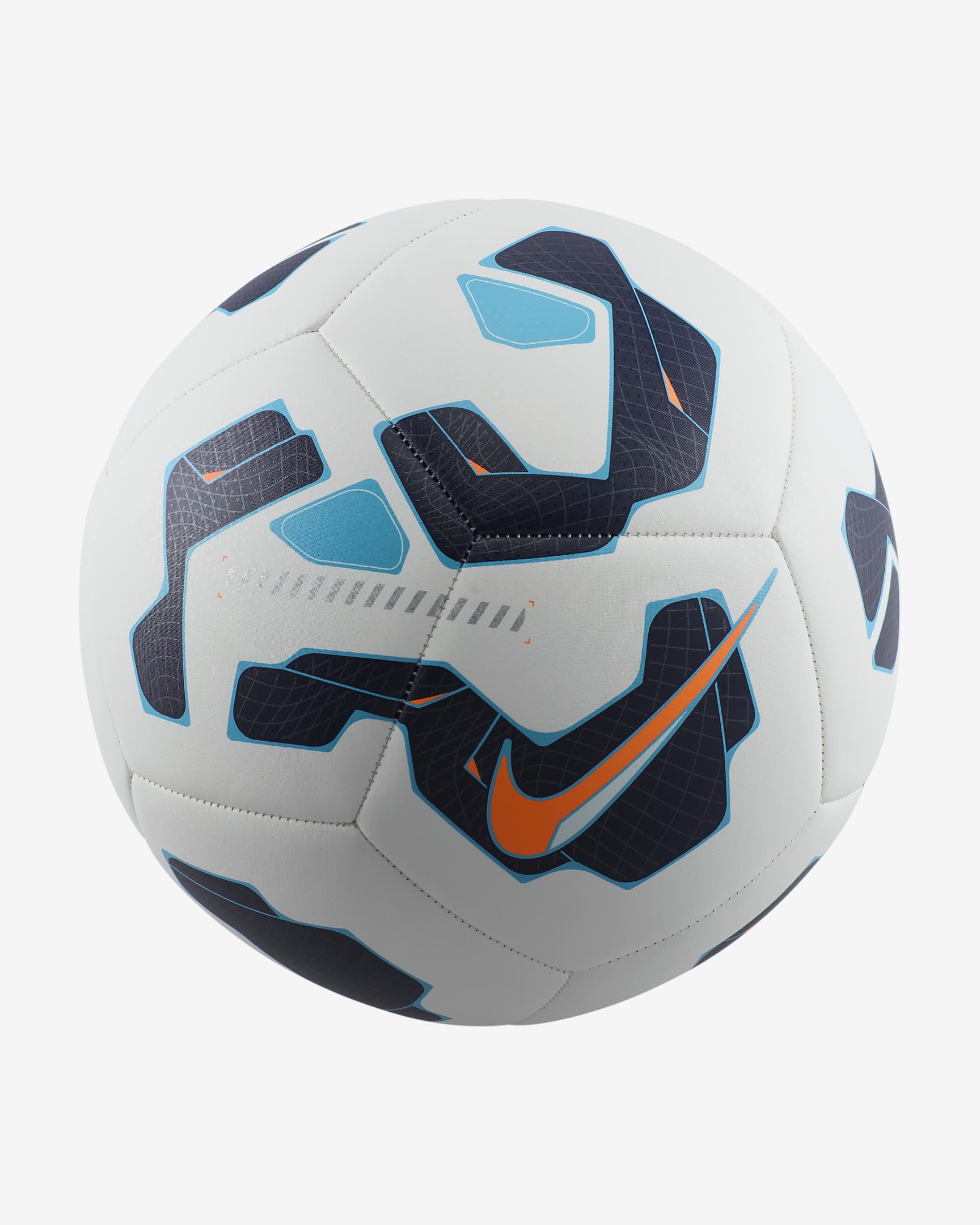 Nike Pitch Football - White/Blackened Blue/Hyper Crimson