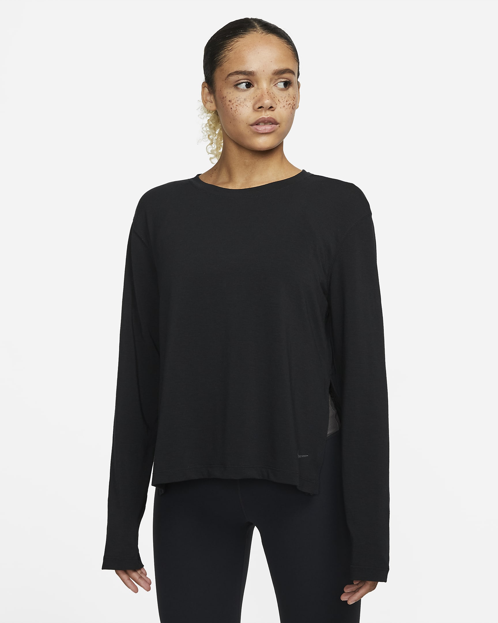 Nike Yoga Dri-FIT Women's Long-Sleeve Top. Nike UK