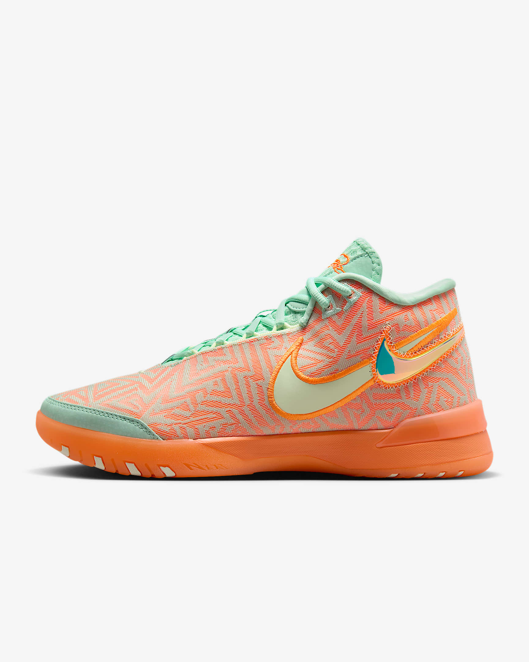 LeBron NXXT Genisus Basketball Shoes - Mint Foam/Volt Tint/Hyper Jade/Bright Citrus
