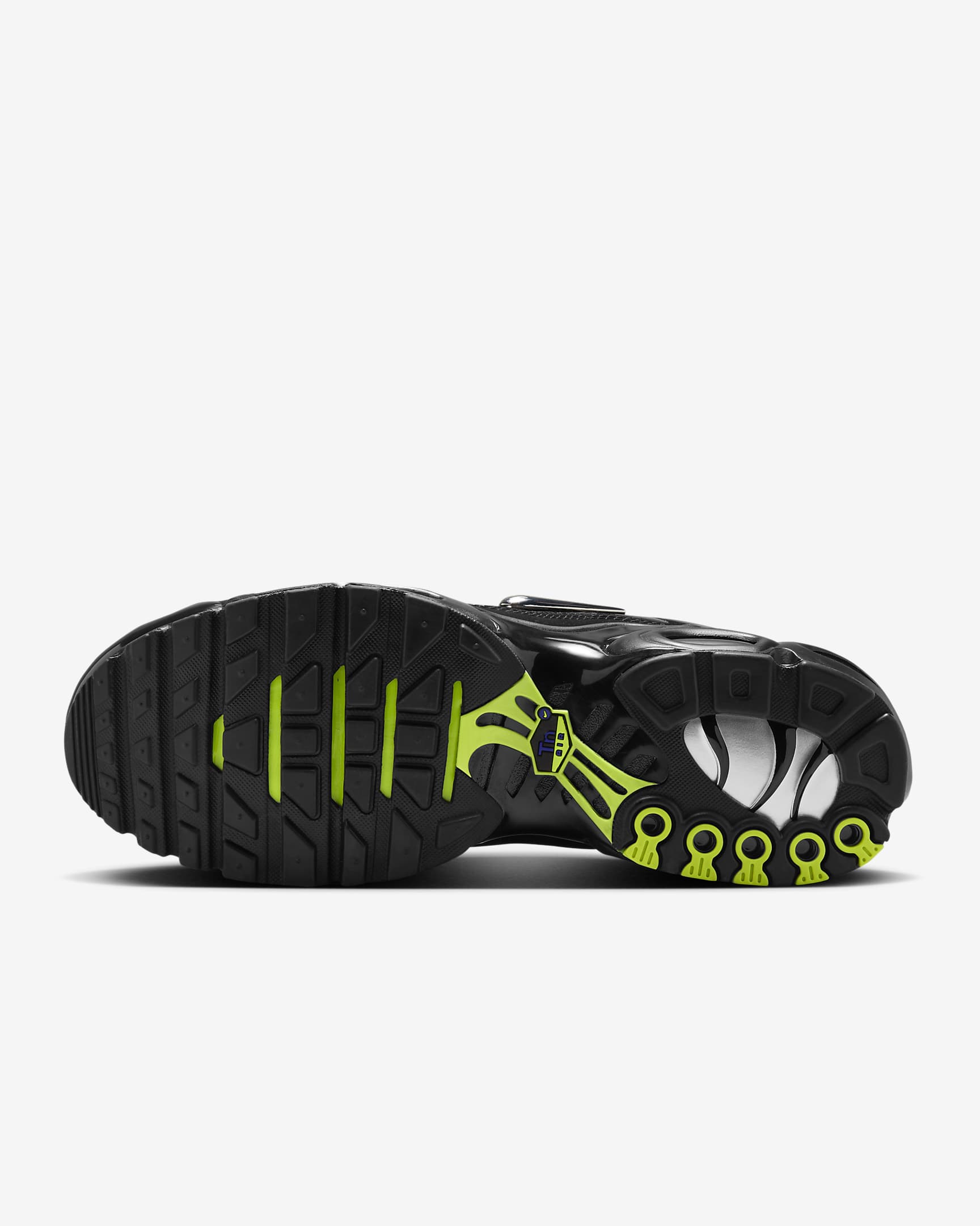 Sapatilhas Nike Air Max Plus para homem - Preto/Volt/Concord/Prateado metalizado