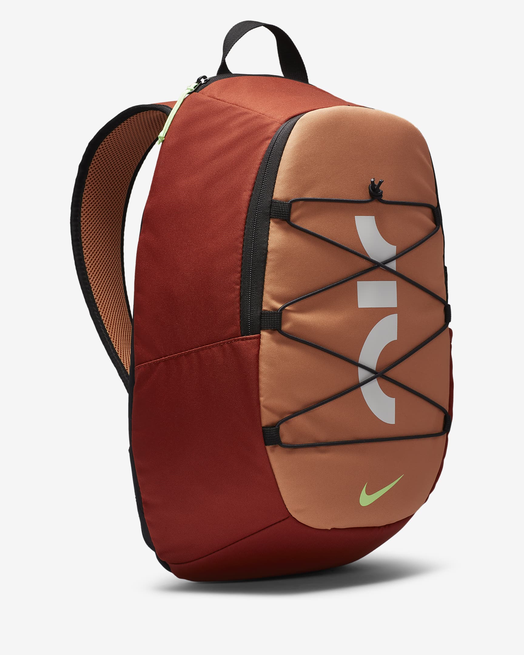 Nike Air Backpack (21L) - Rugged Orange/Amber Brown/Lime Blast