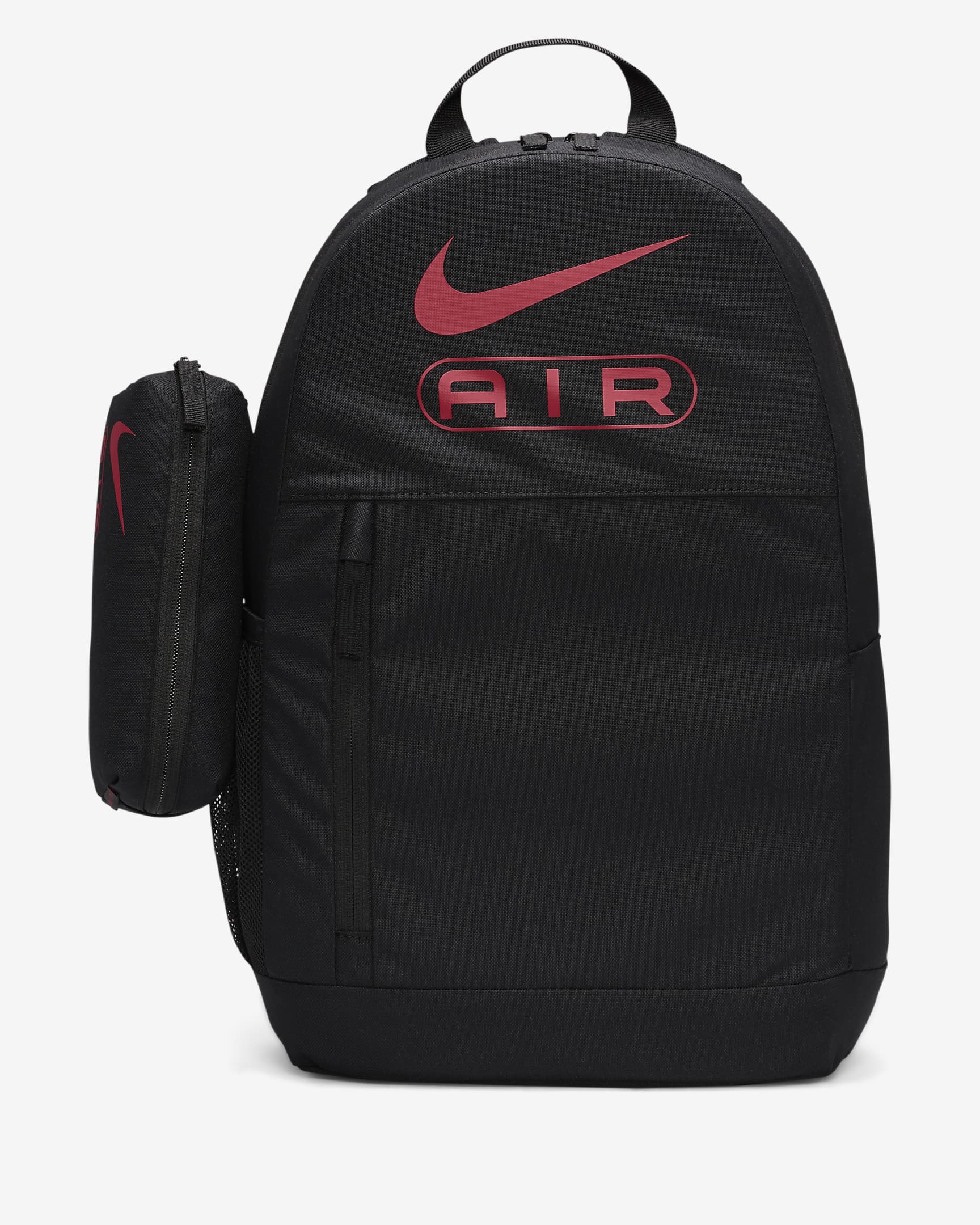 Mochila para niños (20 L) Nike Elemental - Negro/Negro/Rojo gimnasio