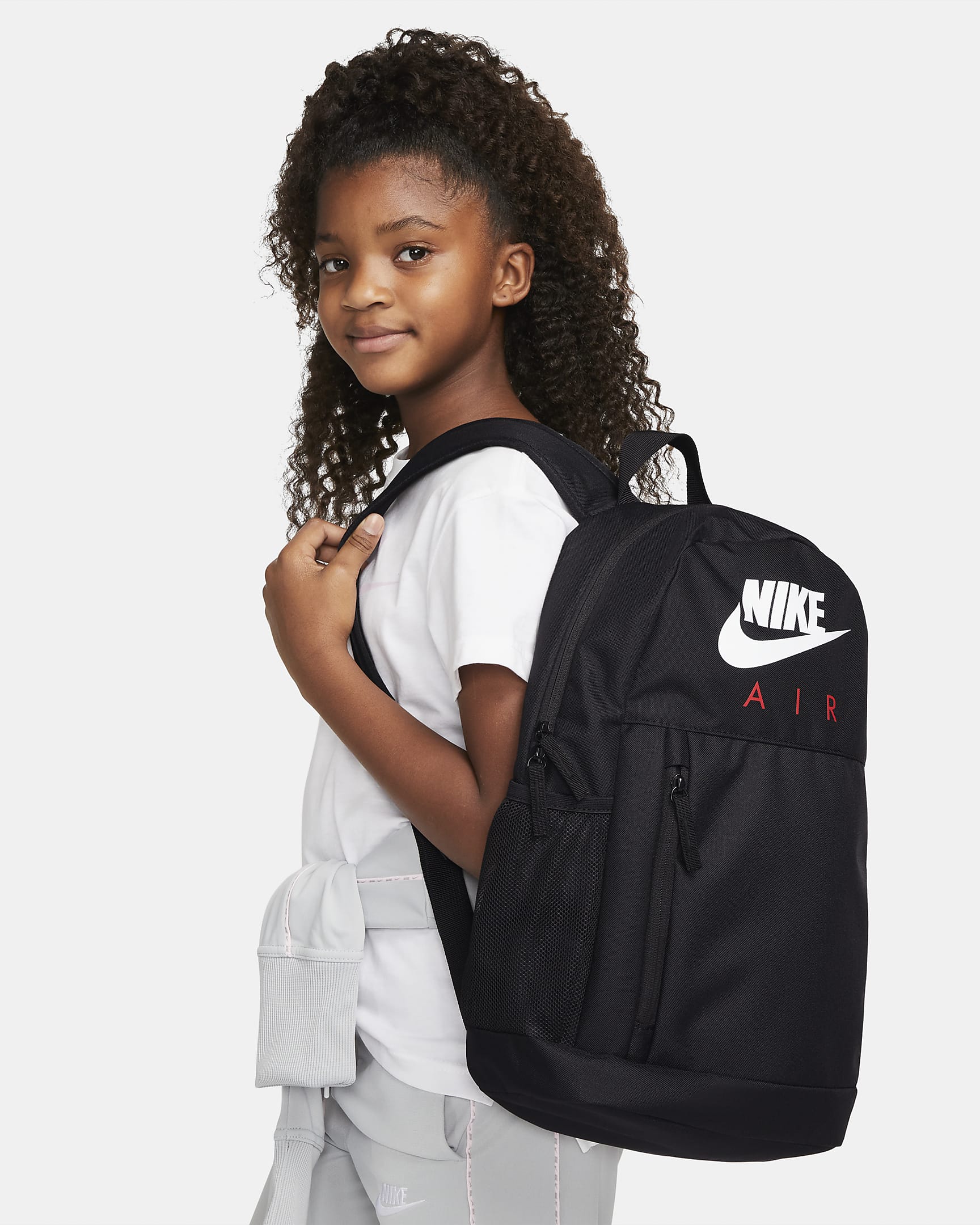 Nike Kids' Backpack (20L) - Black/Black/University Red