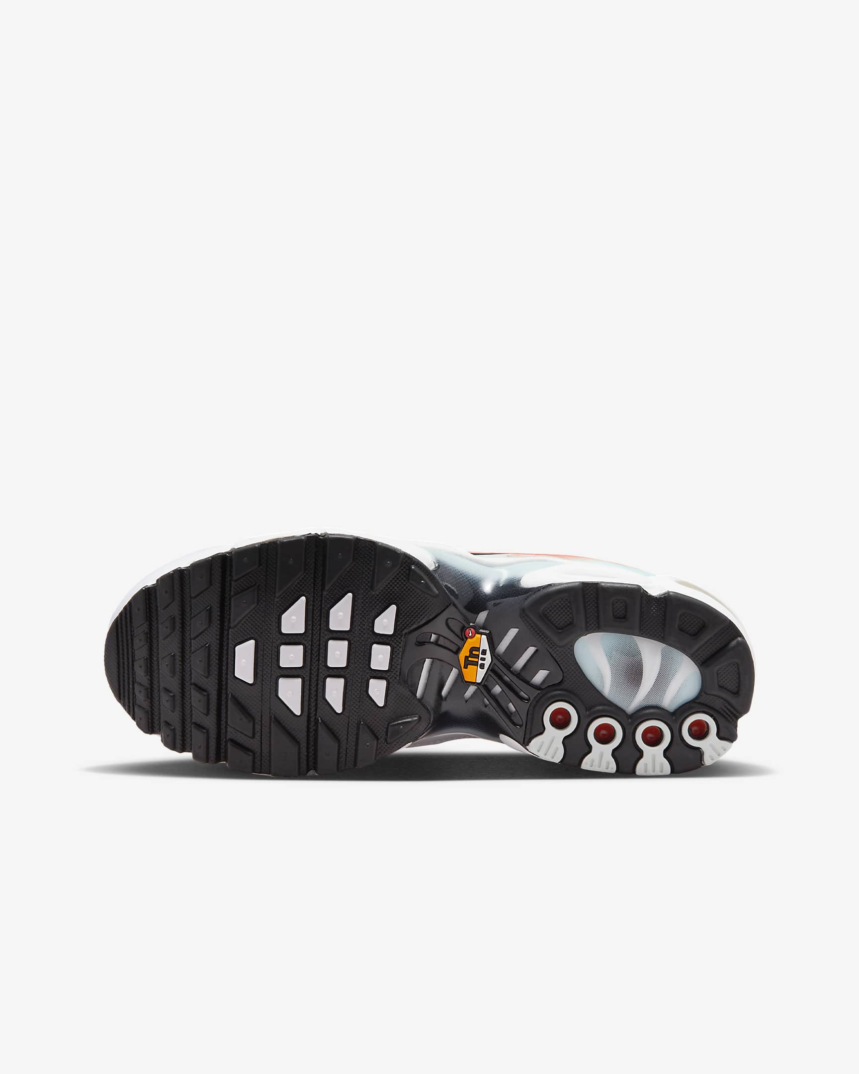 Nike Air Max Plus Schuh für ältere Kinder - Weiß/Cosmic Clay/Lightning/Schwarz