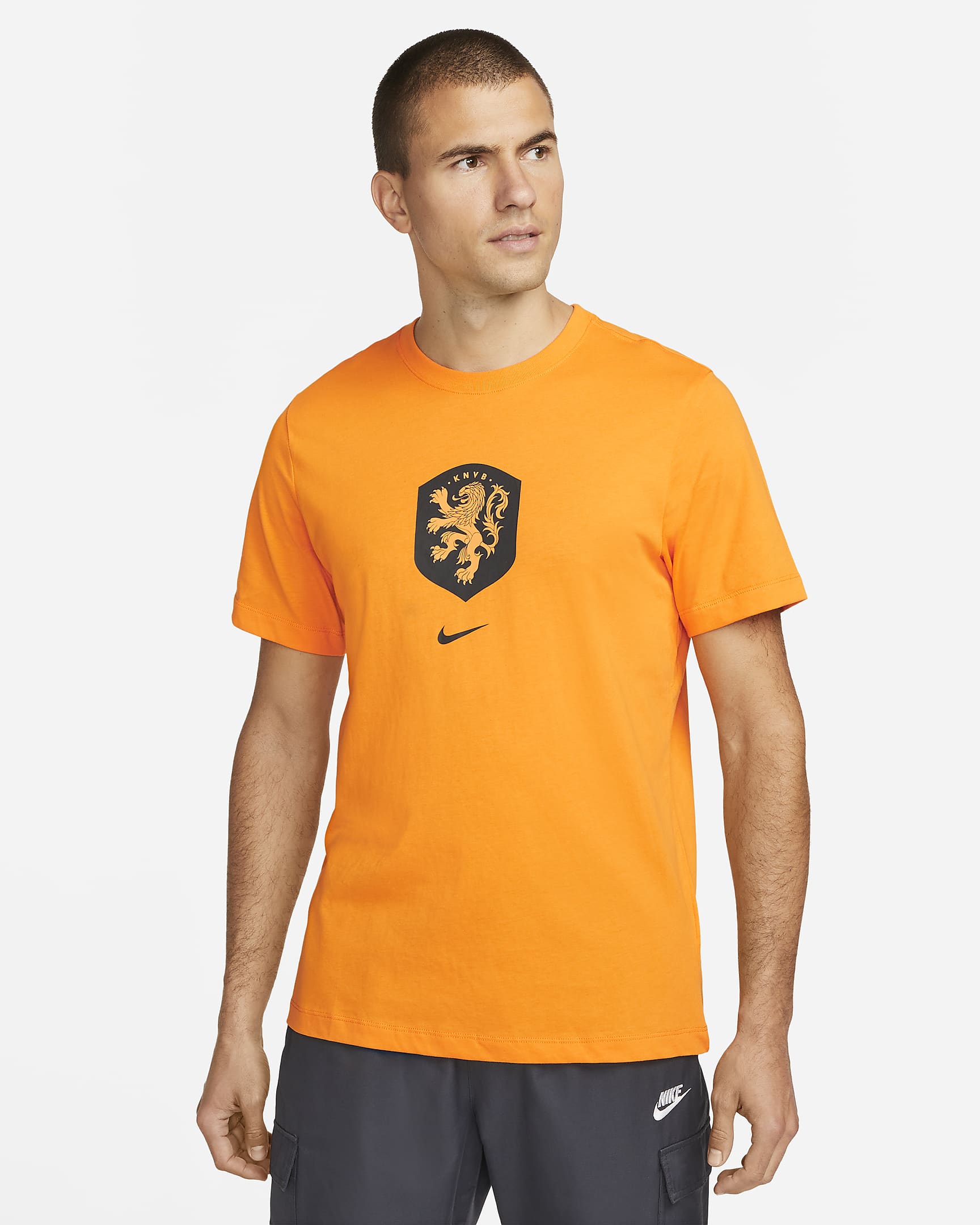 Netherlands Men's Nike T-Shirt - Orange Peel