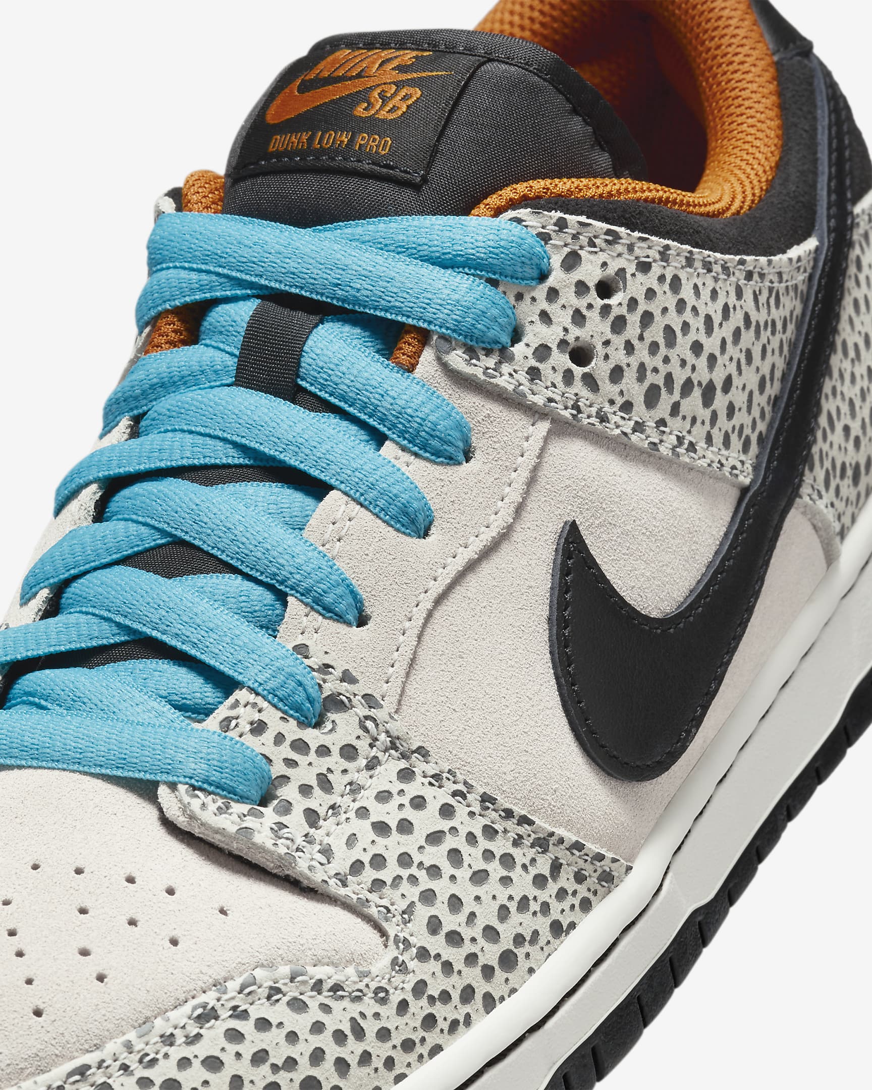 Tenis de skateboarding Nike SB Dunk Low Pro Electric - Fantasma/Negro/Monarca/Negro