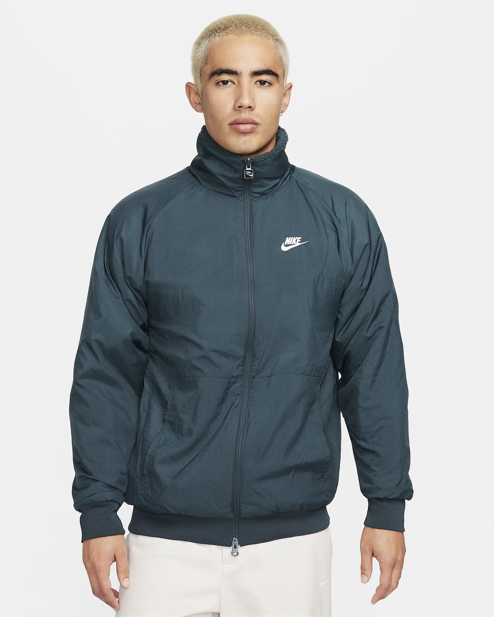 Nike Sportswear Swoosh Men's Full-Zip Reversible Jacket. Nike JP