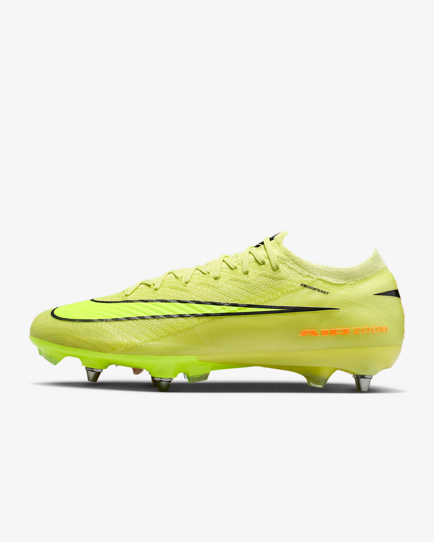 Nike Mercurial Vapor 16 Elite Soft-Ground Low-Top Football Boot - Limelight/Hyper Crimson/Volt