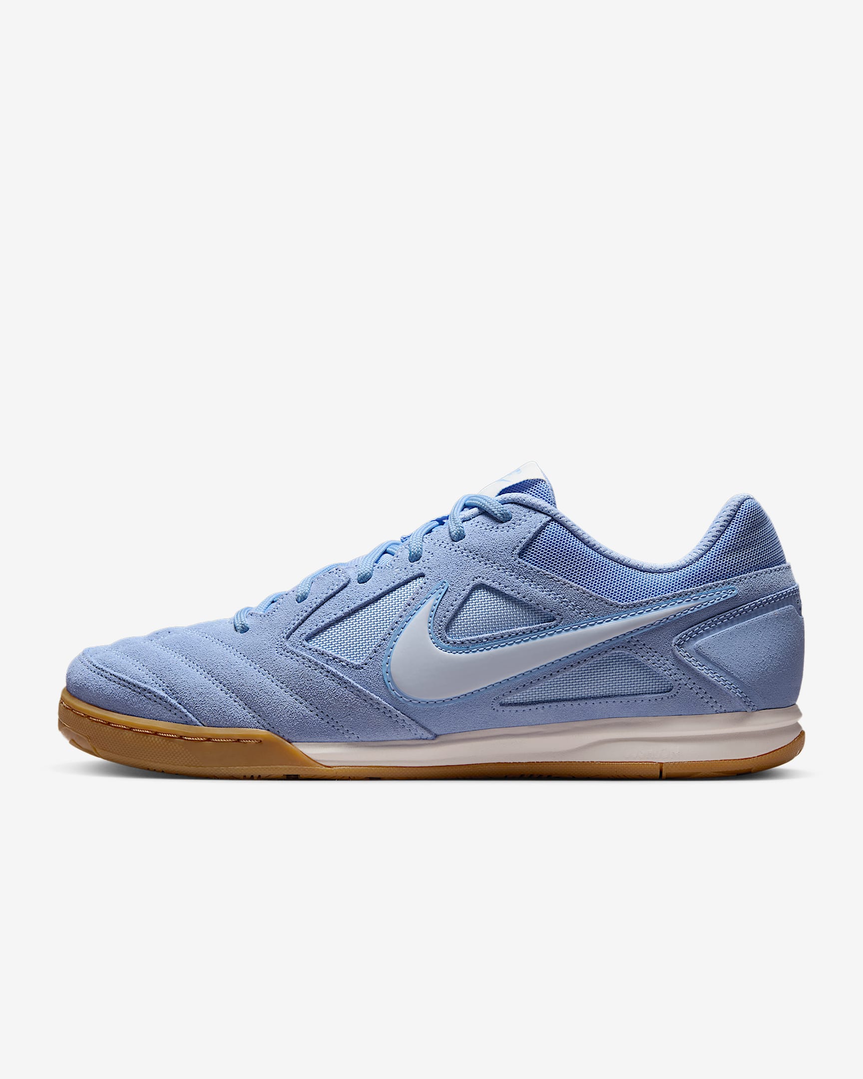 Nike Gato Men's Shoes - Aluminium/Gum Light Brown/Ivory/Palest Purple