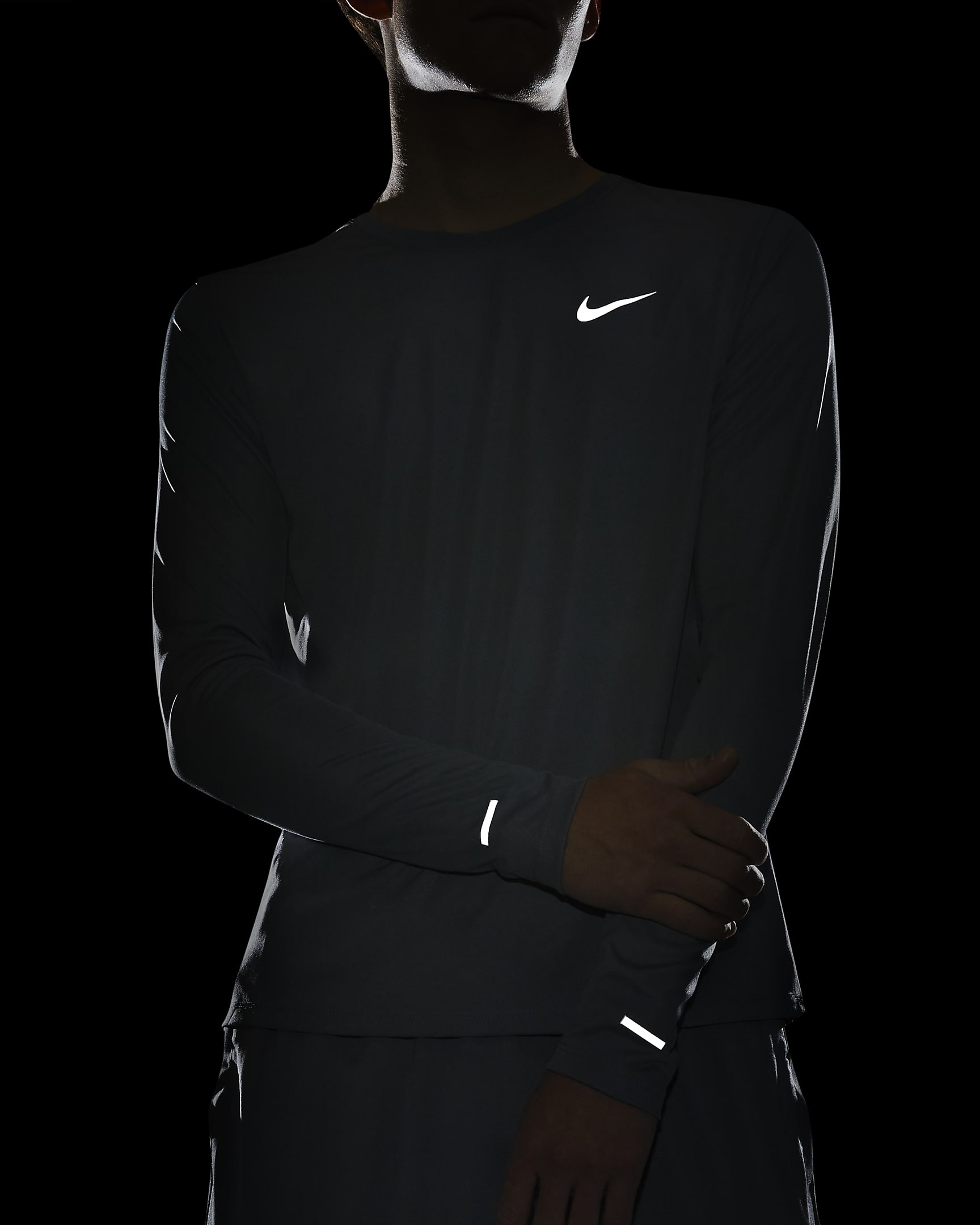 Nike Dri-FIT Miler Men's Long-Sleeve Running Top. Nike ID
