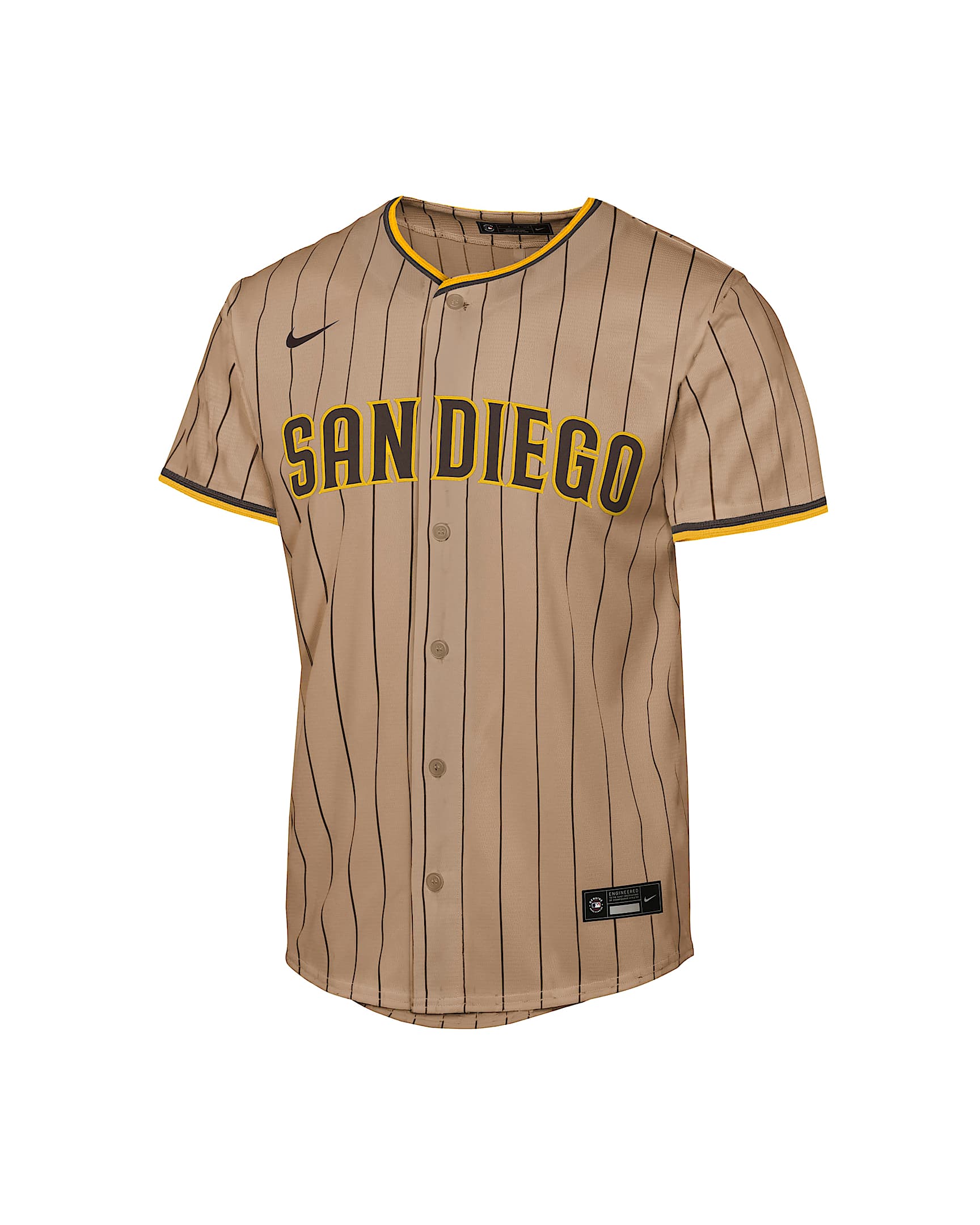 Fernando Tatis Jr. San Diego Padres Big Kids' Nike MLB Replica Jersey - Brown