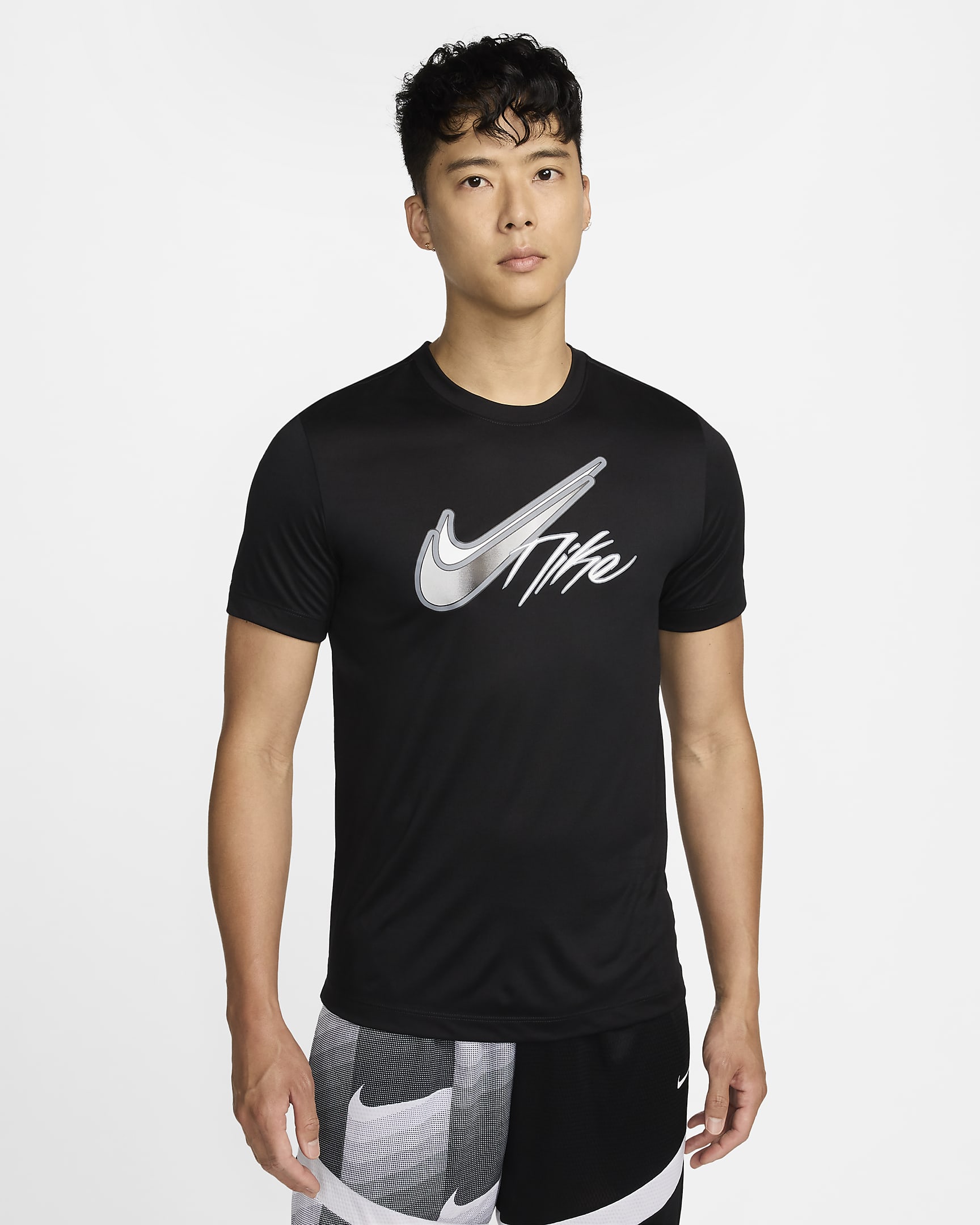 Nike Men's Dri-FIT Basketball T-Shirt. Nike JP