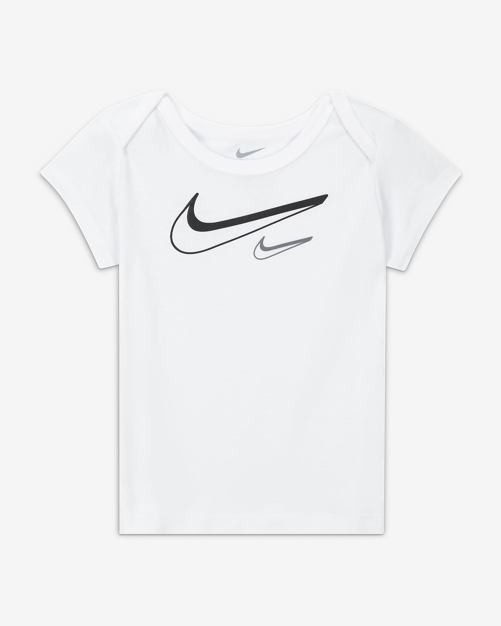 Conjunto de 3 piezas de body para bebé (12 a 24 meses) Nike Swoosh Logo - Multicolor