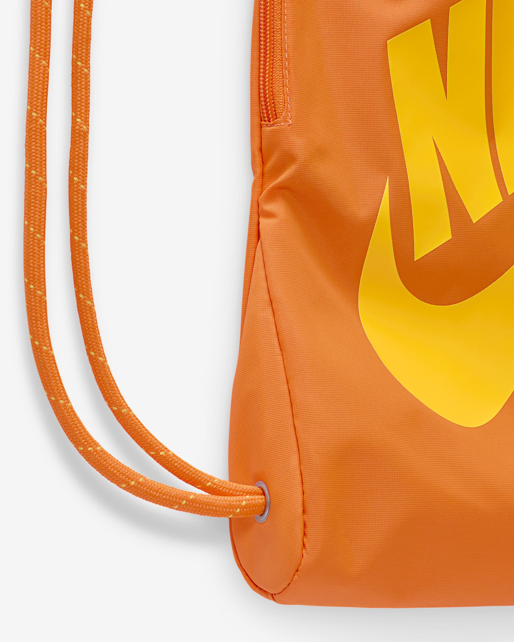 Sac avec cordon de serrage Nike Heritage (13 L) - Total Orange/Total Orange/Laser Orange