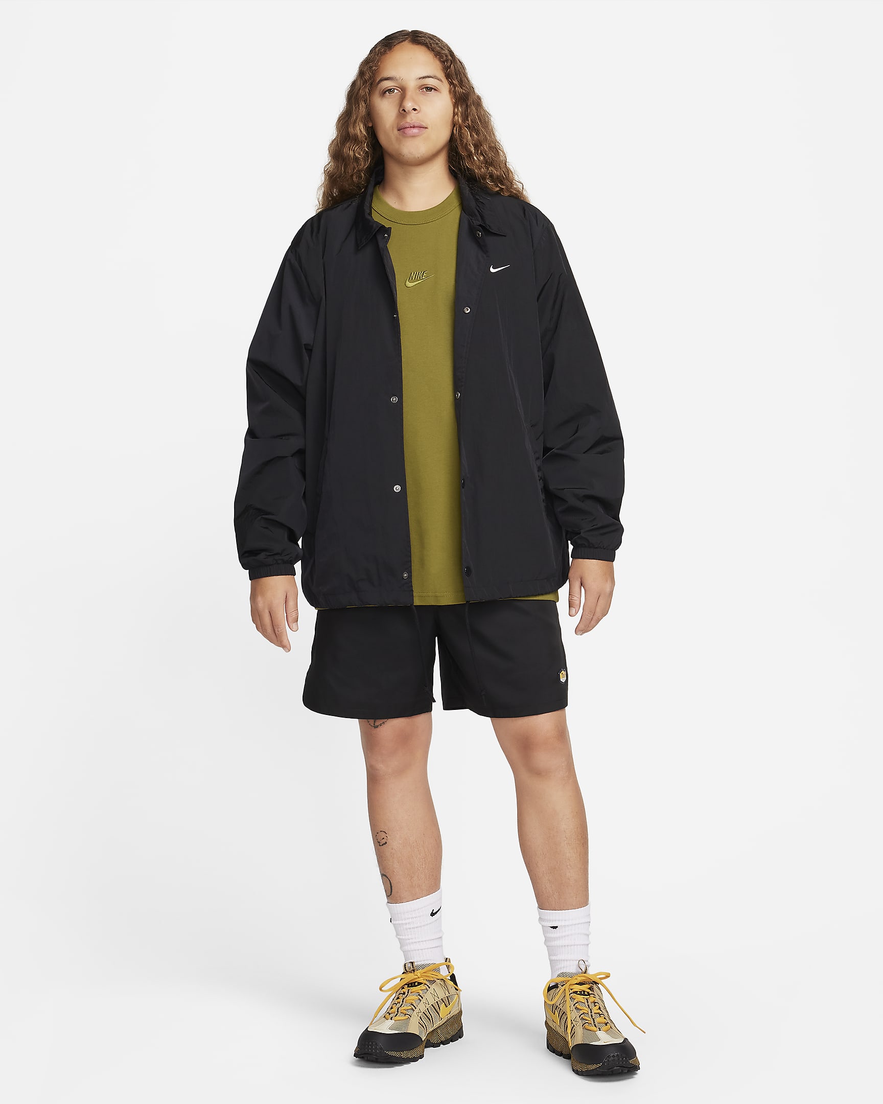 mens nike t shirt and shorts set