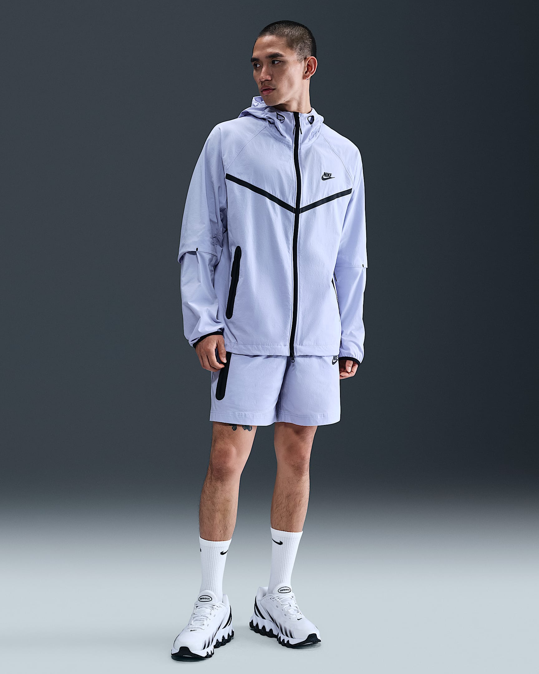 Nike Tech Men's Woven Shorts - Ghost/Black