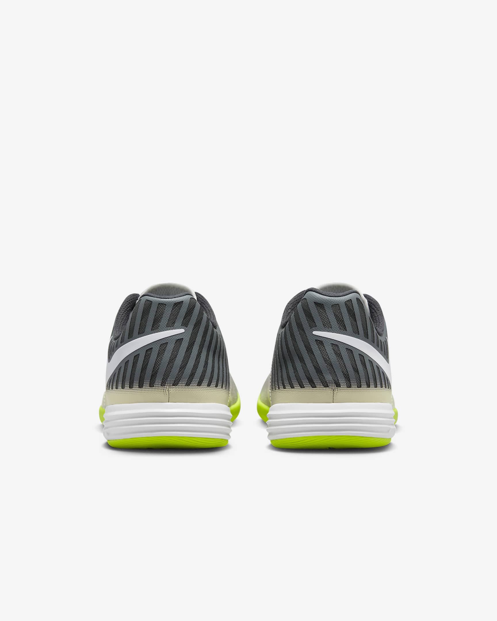 Nike Lunargato II 體育館/路面低筒足球鞋 - Smoke Grey/Anthracite/Pale Grey/白色