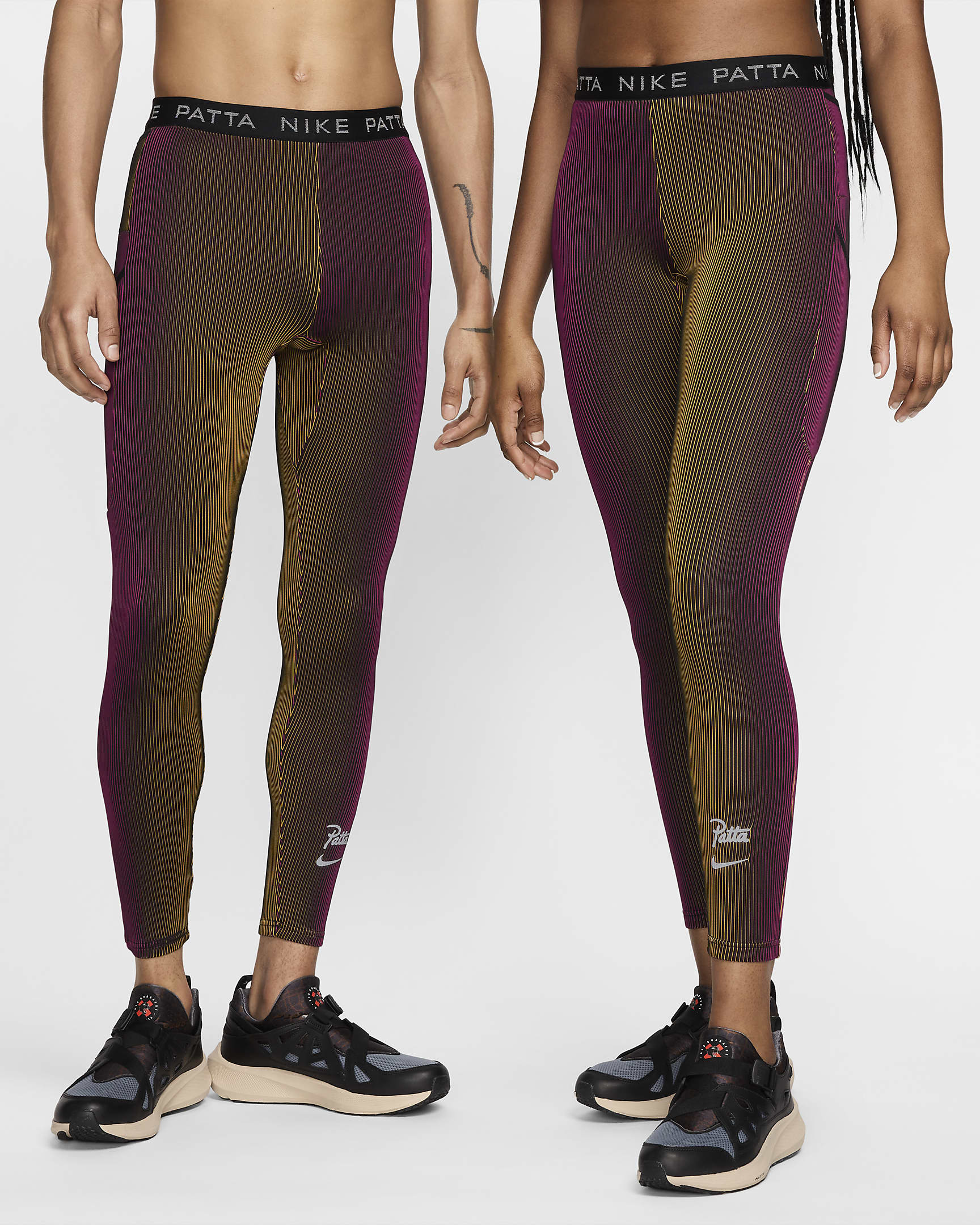 Nike x Patta Running Team Herrenleggings - Fireberry