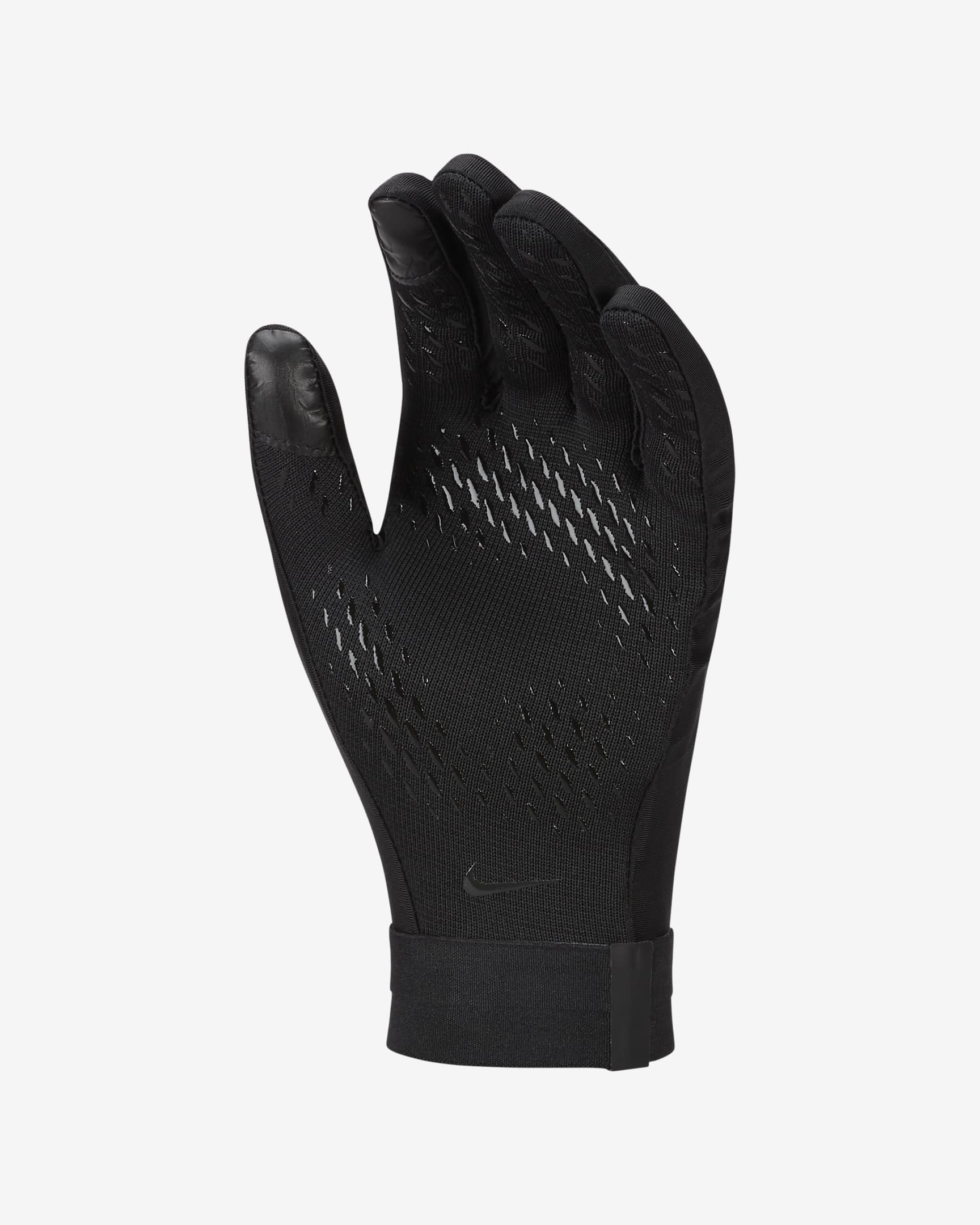 Gants de football Nike Therma-FIT Academy - Noir/Noir/Noir