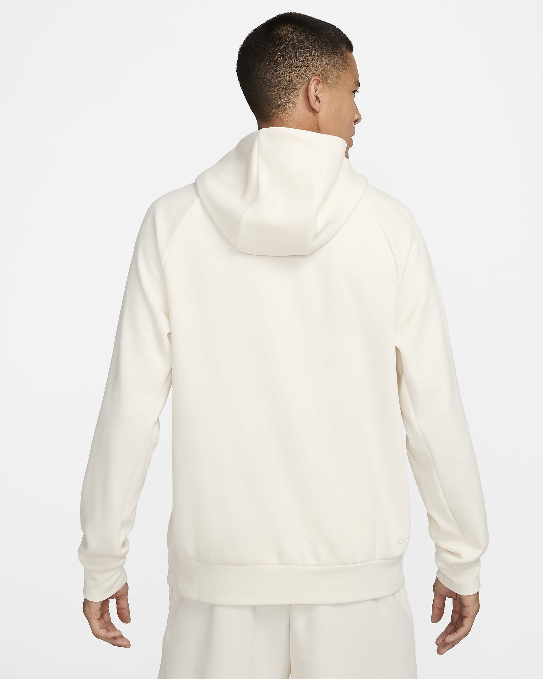 Mångsidig huvtröja Nike Primary Dri-FIT UV för män - Pale Ivory/Pale Ivory