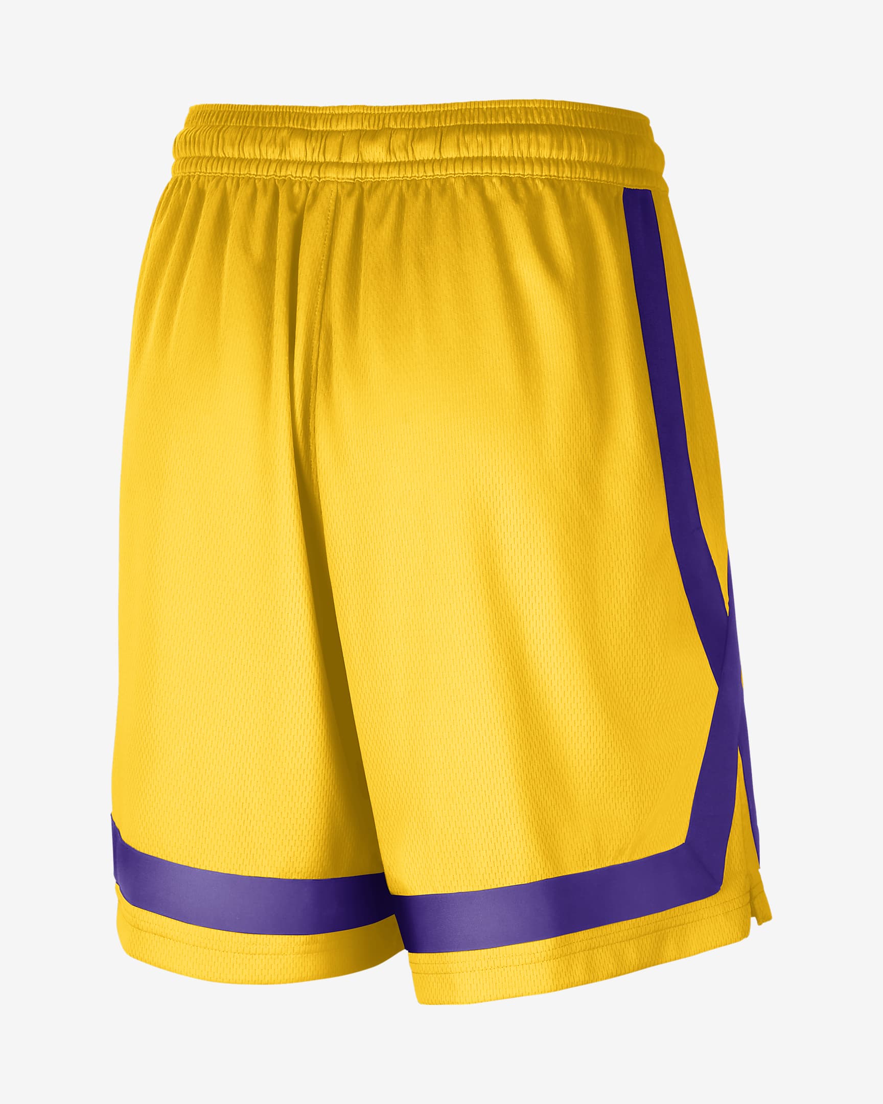 Los Angeles Sparks Women's Nike WNBA Practice Shorts - Amarillo/Field Purple/Black