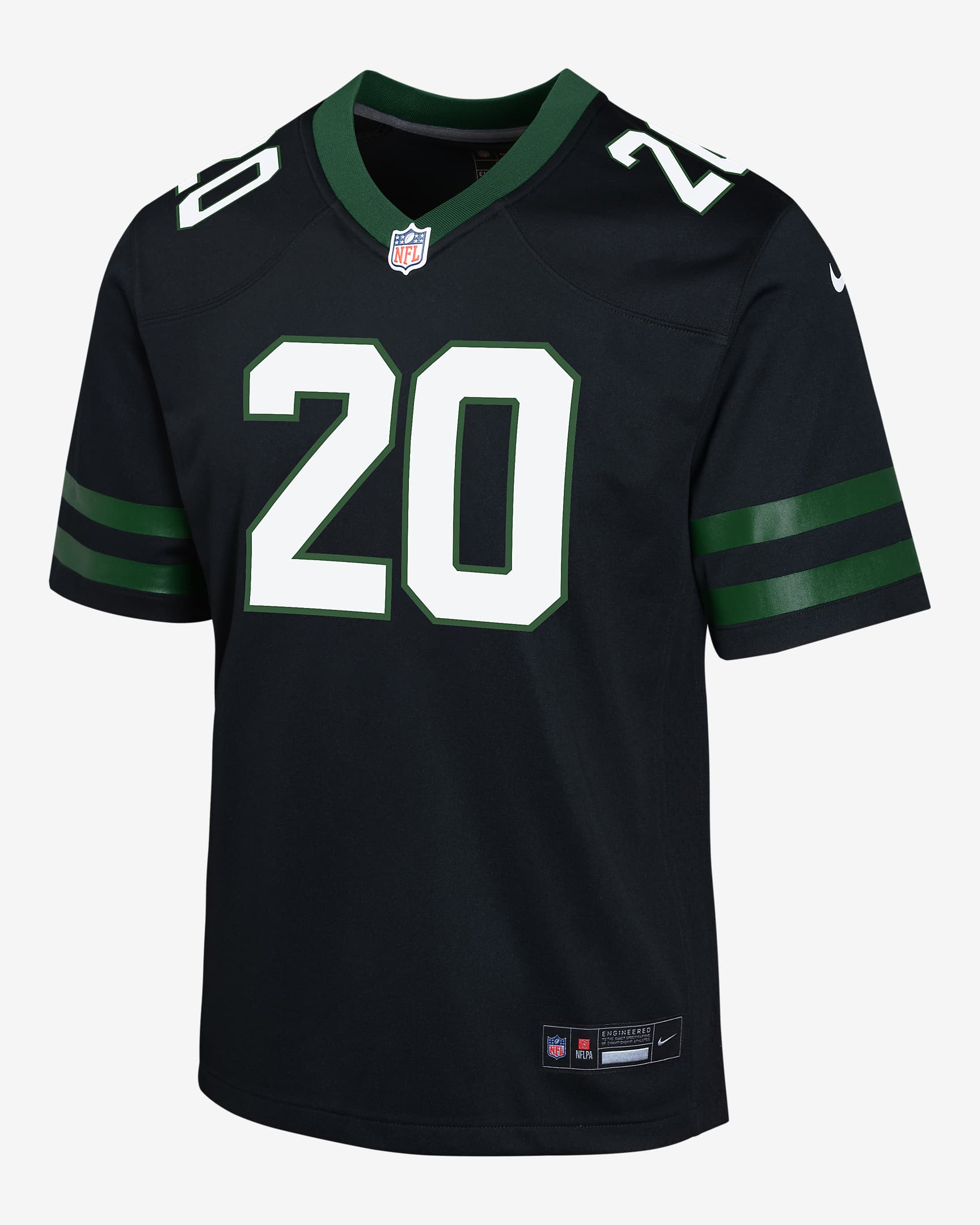 Breece Hall New York Jets Big Kids' Nike NFL Game Jersey - Black