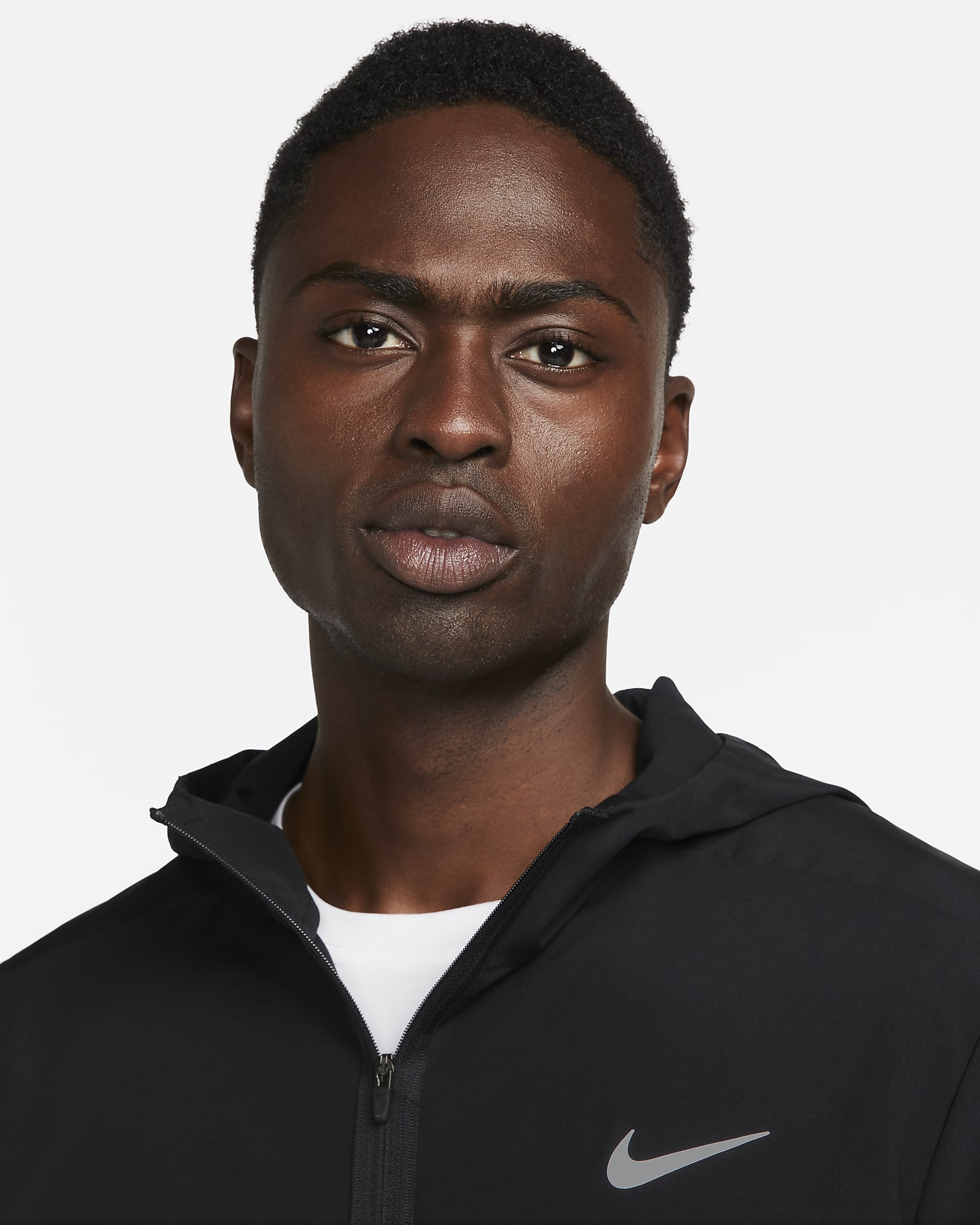 Veste à capuche Dri-FIT Nike Form pour homme - Noir