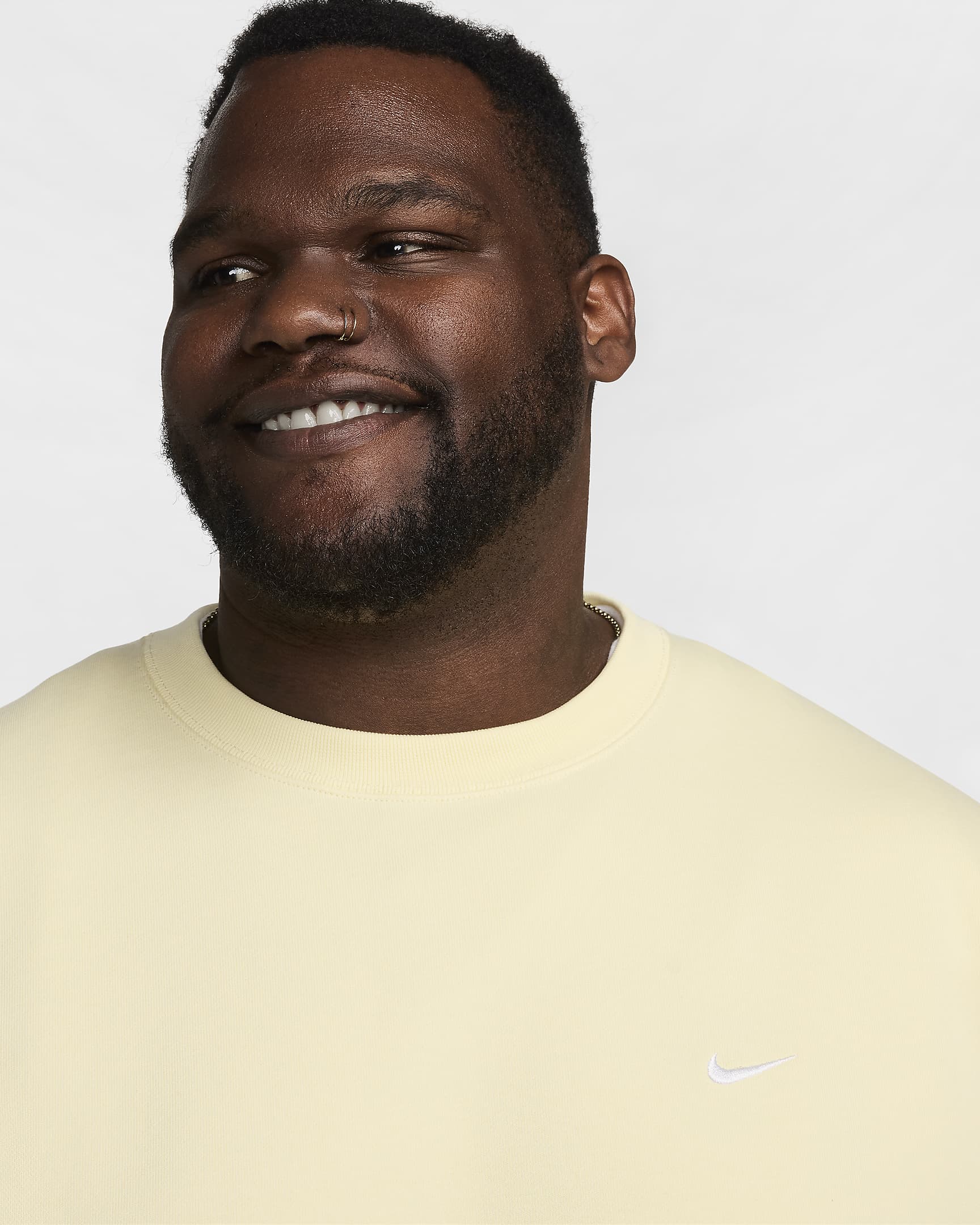 Nike Solo Swoosh Men's Fleece Crew. Nike UK