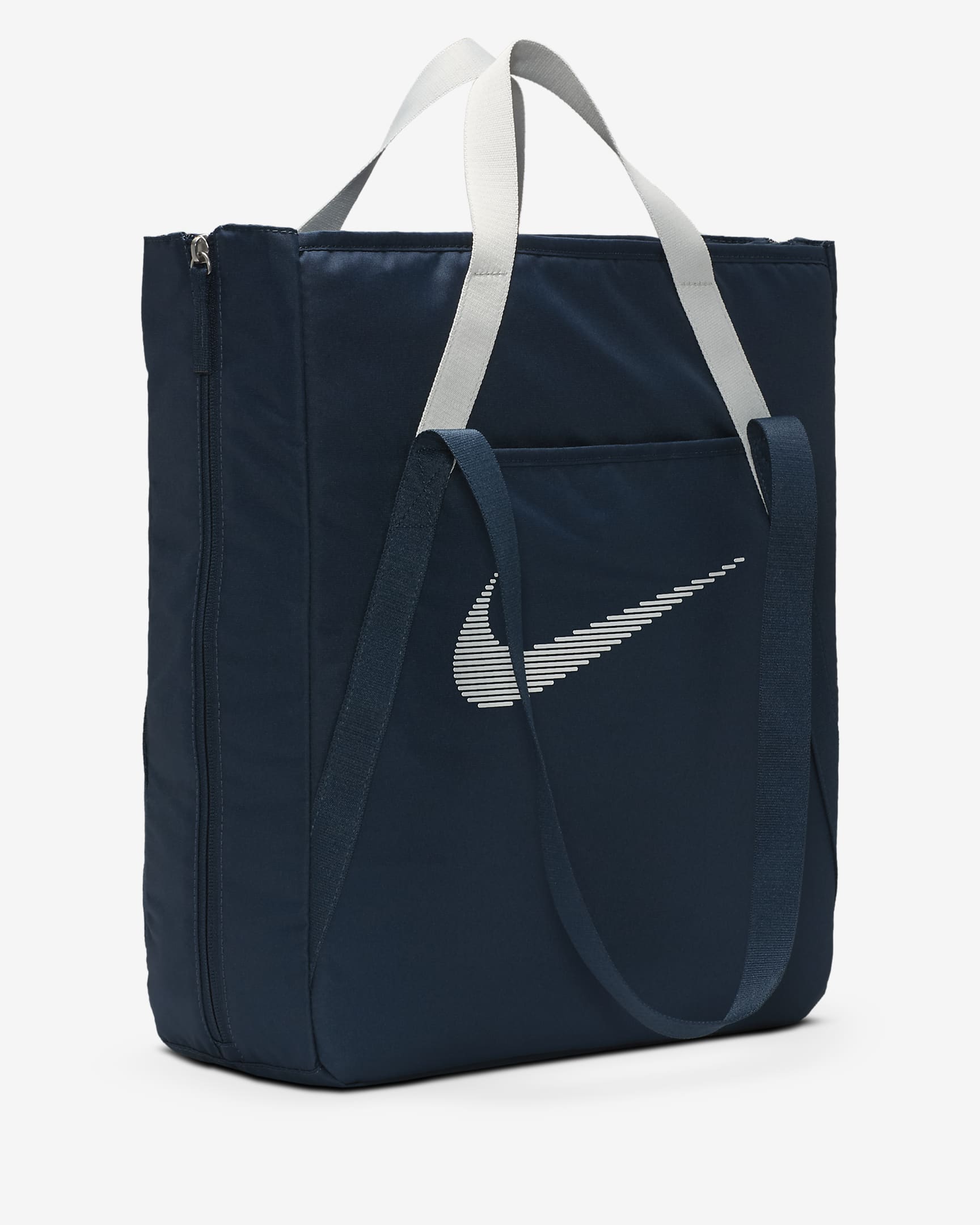 Saco de ginásio Nike (28 L) - Armory Navy/Prateado metalizado/Prateado metalizado