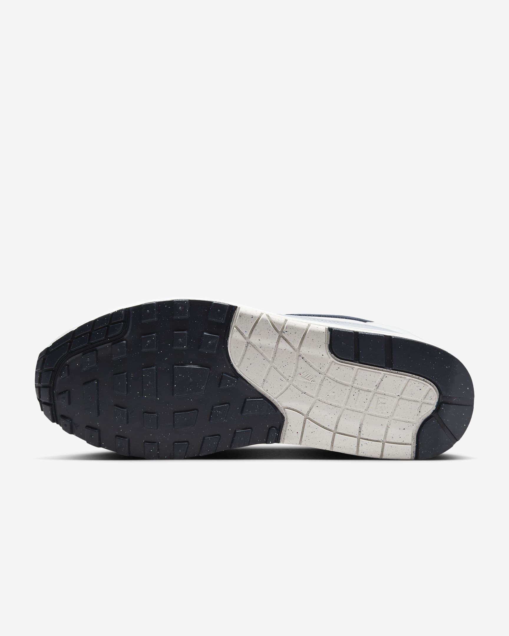 Nike Air Max 1-sko til mænd - Platinum Tint/Wolf Grey/Dark Obsidian