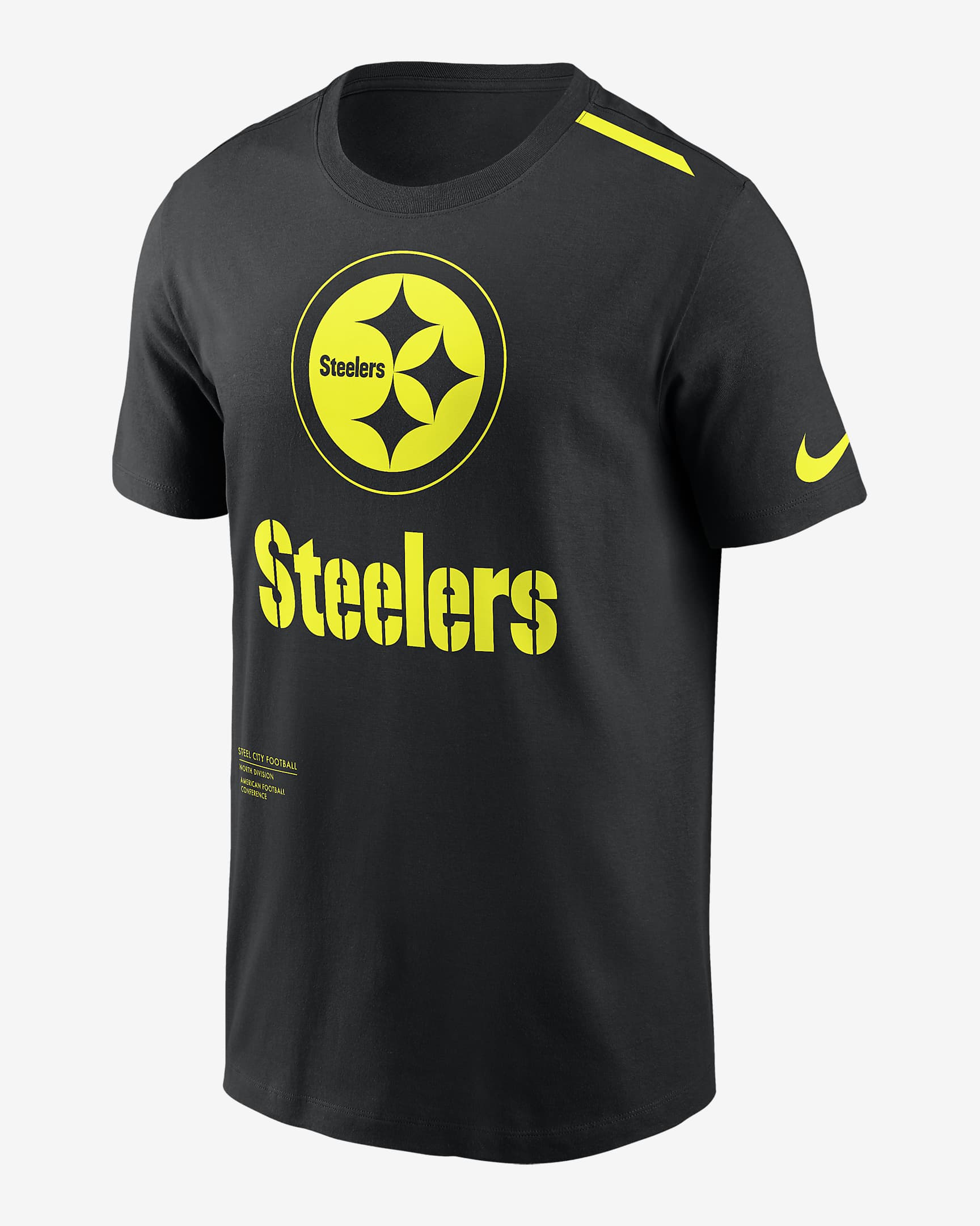 Playera Nike Dri-FIT de la NFL para hombre Pittsburgh Steelers Volt ...