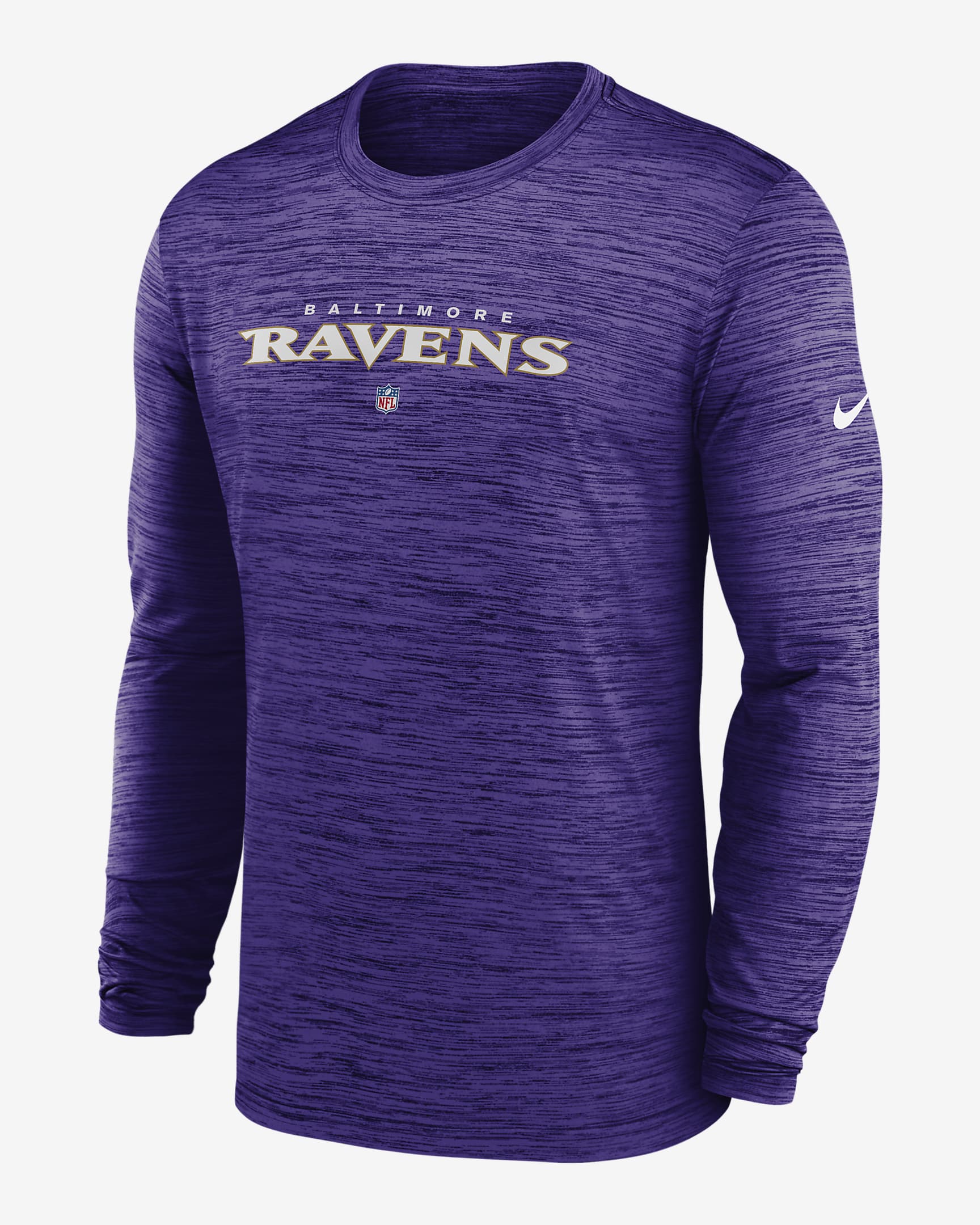 Nike Dri-FIT Sideline Velocity (NFL Baltimore Ravens) Men's Long-Sleeve ...