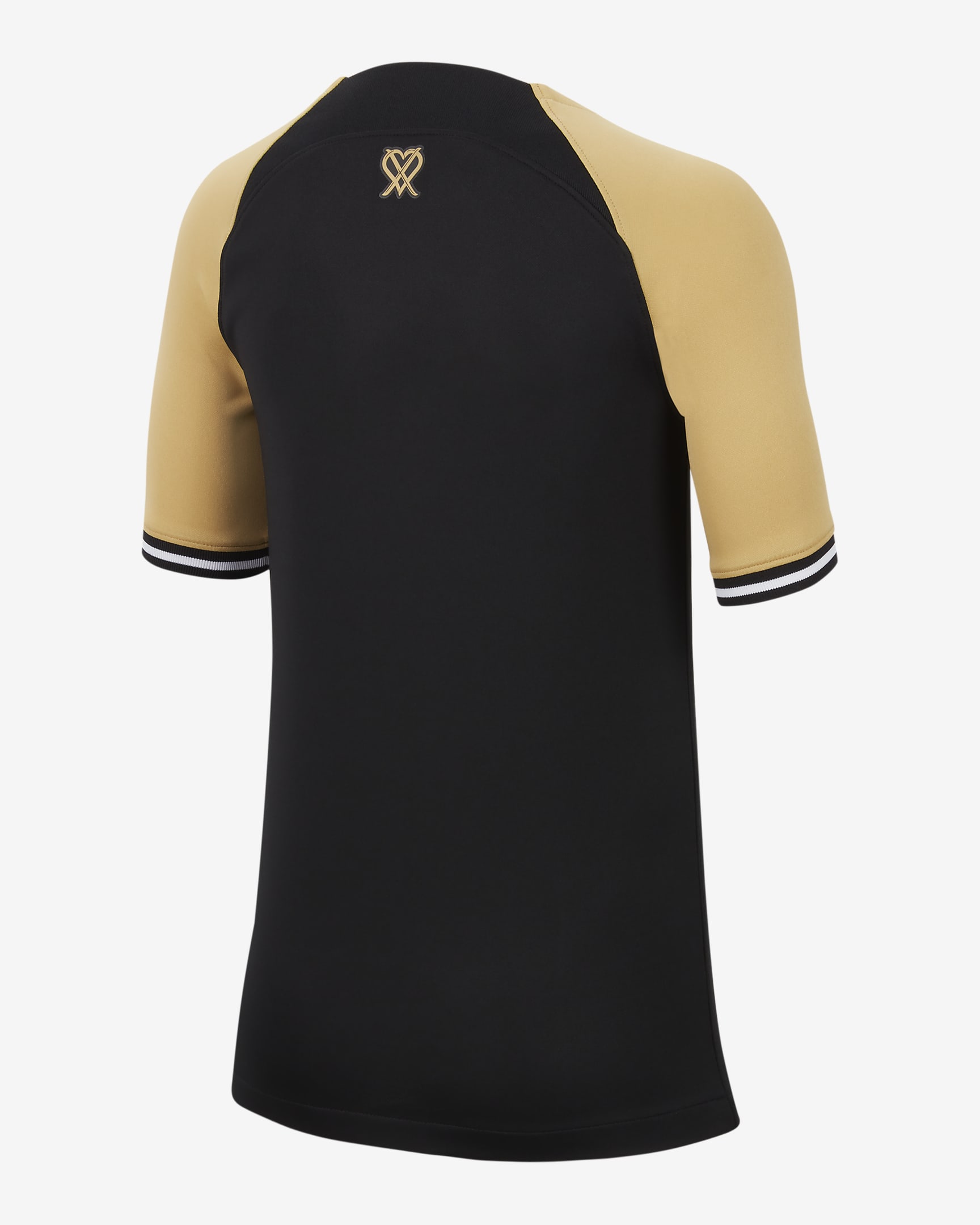 Sporting CP x CR7 2023/24 Stadium Older Kids' Nike Dri-FIT Football Shirt - Black/Jersey Gold/Jersey Gold