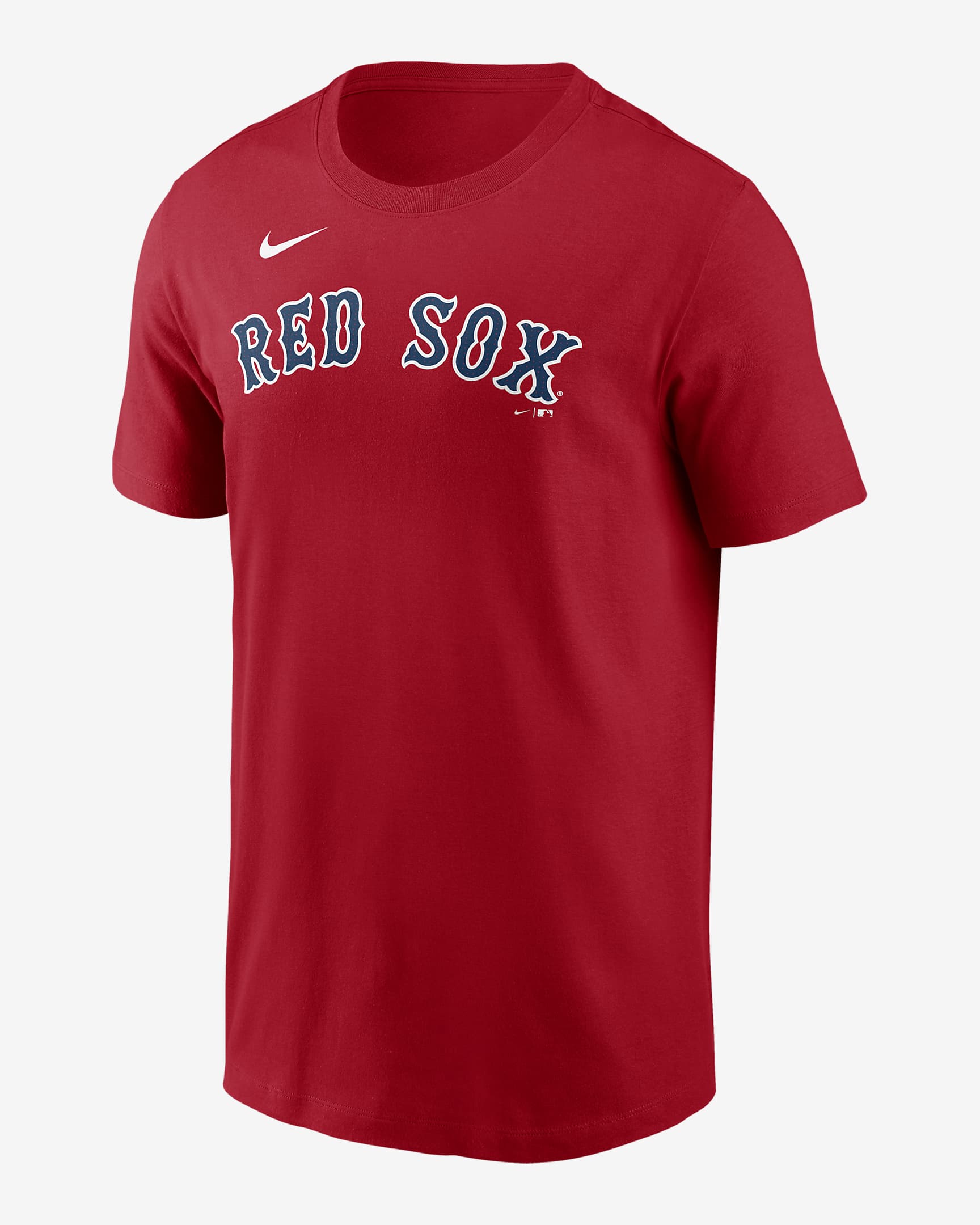 Playera Nike de la MLB para hombre Boston Red Sox Fuse Wordmark. Nike.com