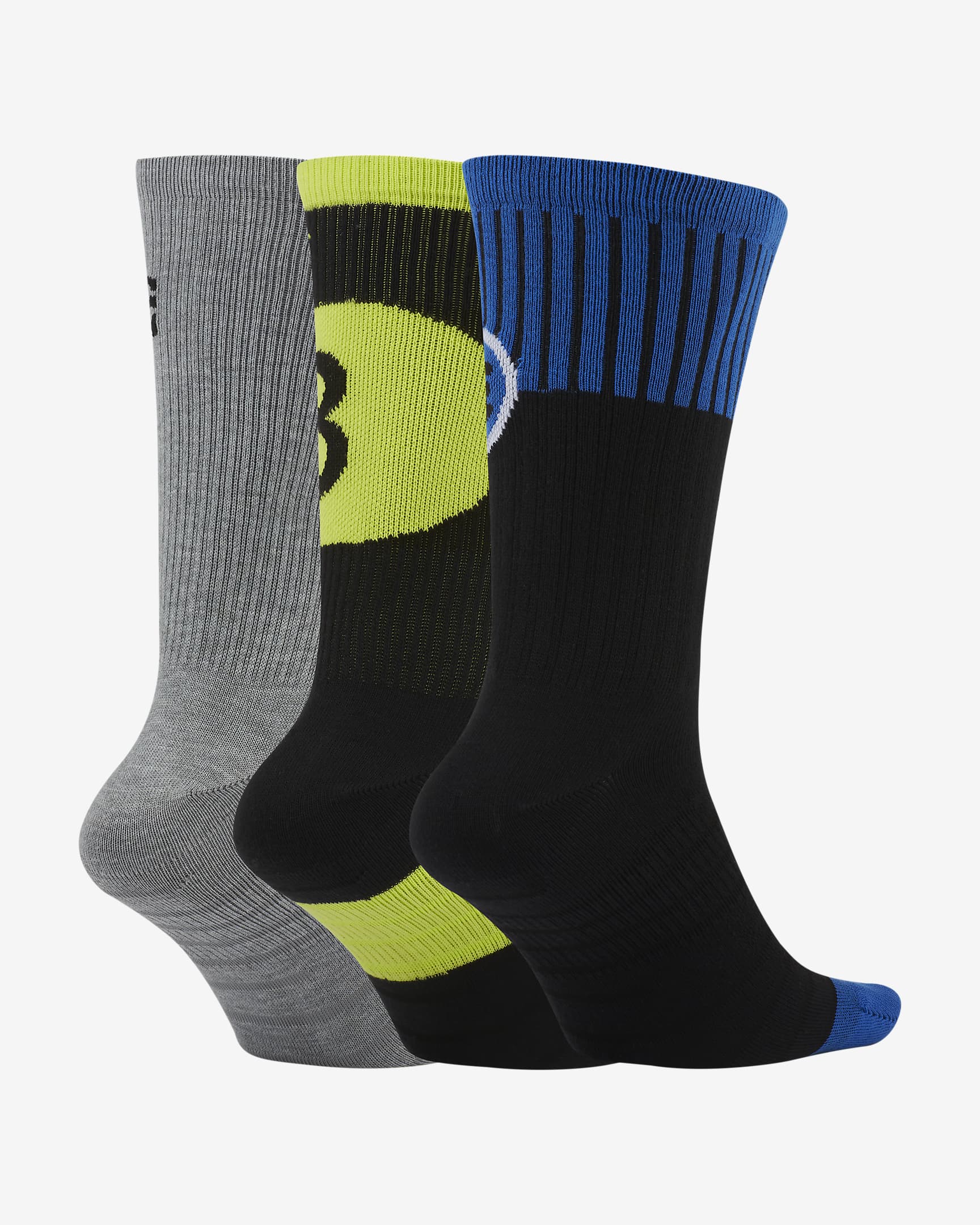 Nike SB Everyday Max Lightweight Skate Crew Socks (3 Pairs). Nike.com
