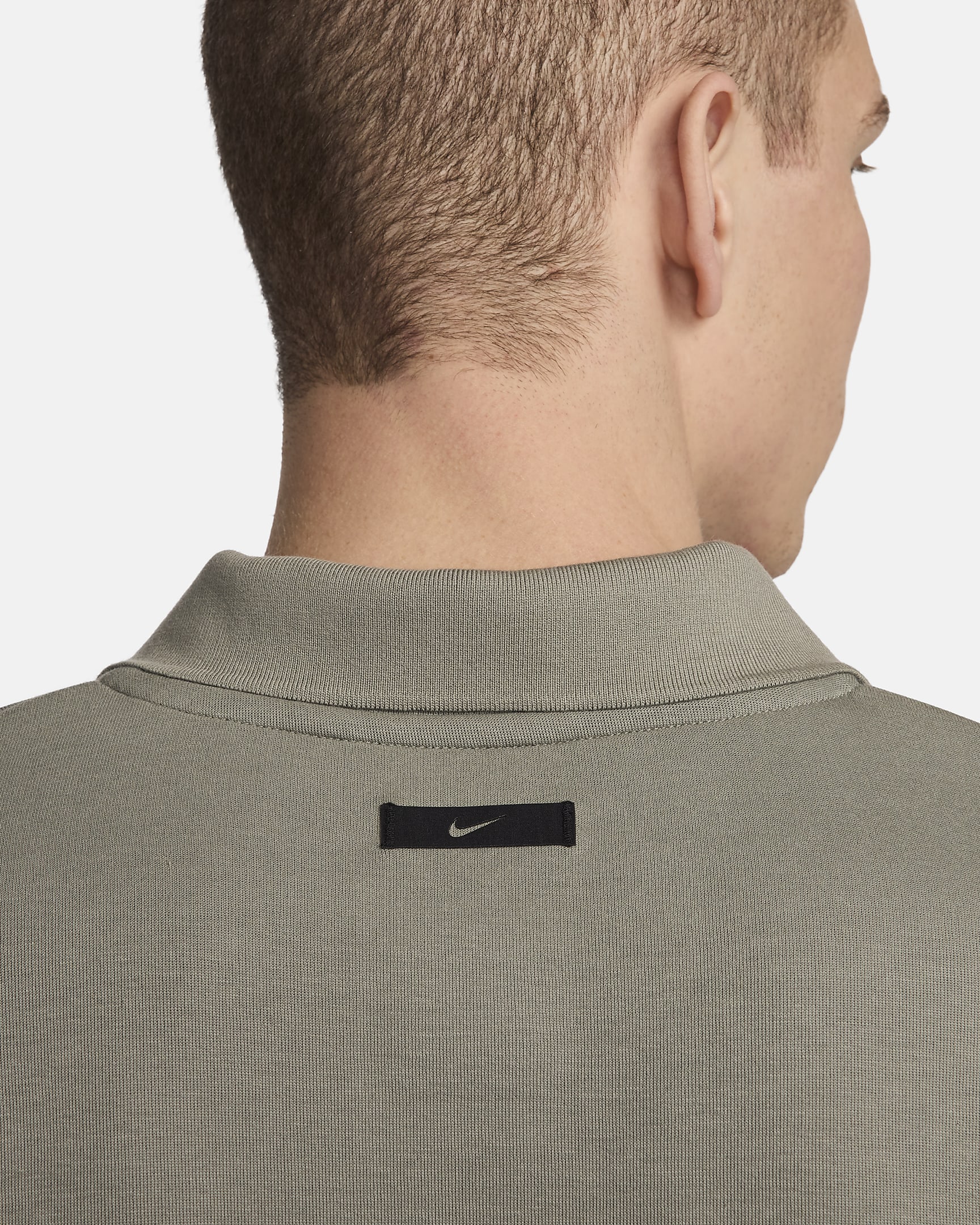 Nike Tech Fleece Reimagined Polo - Home - Dark Stucco