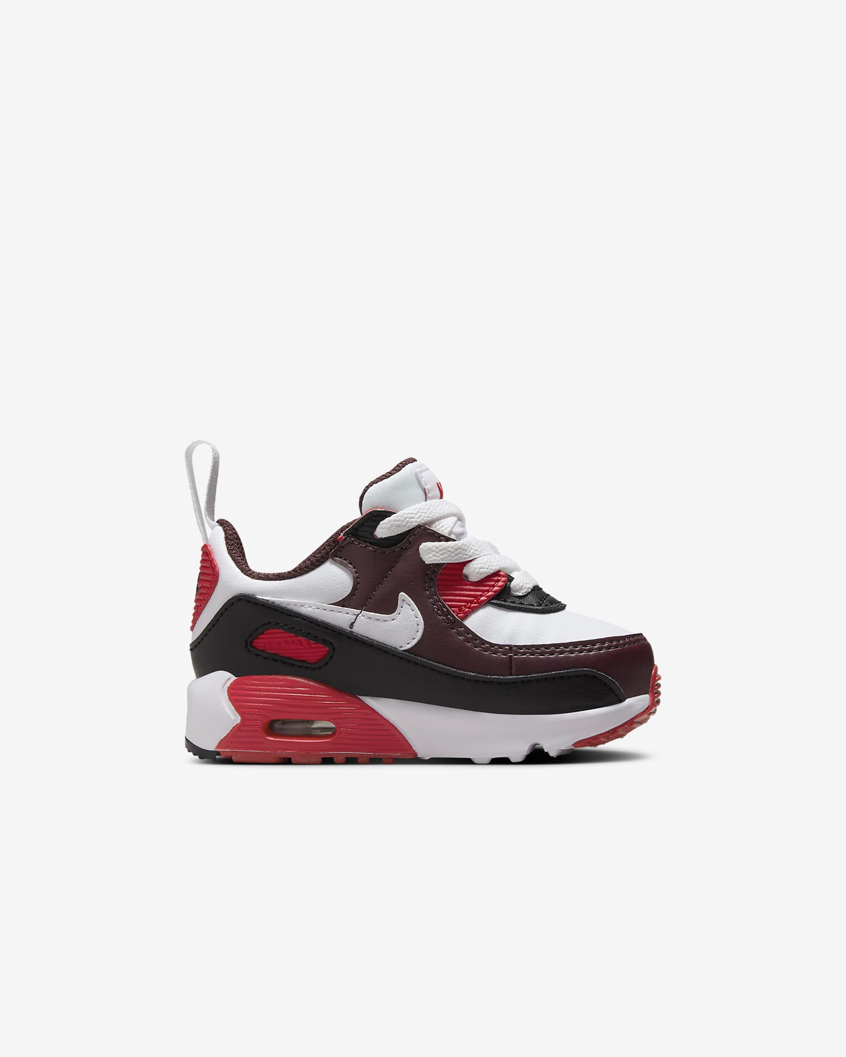 Nike Air Max 90 EasyOn Baby/Toddler Shoes - Burgundy Crush/Black/University Red/White