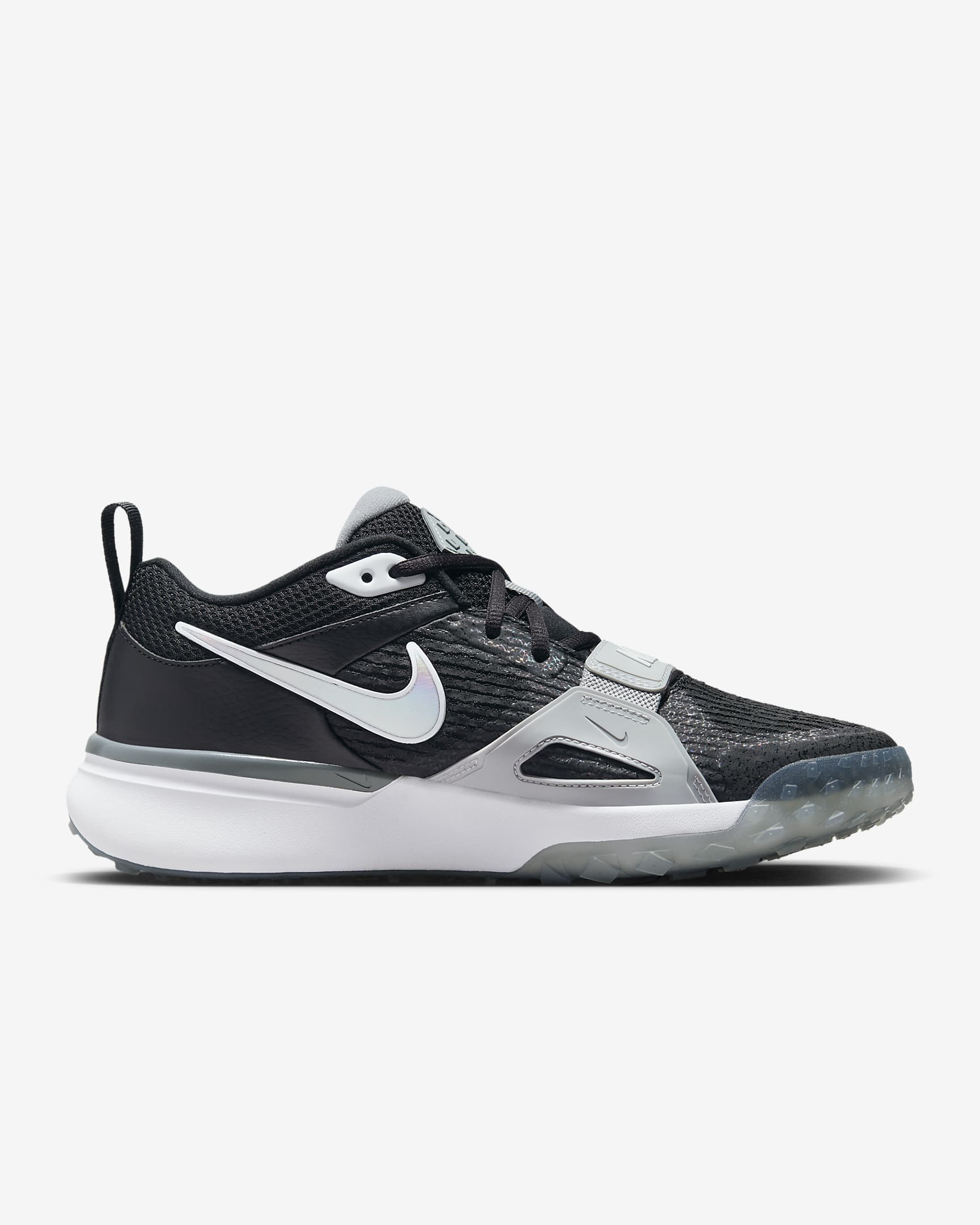 Tenis de béisbol para hombre Nike Air Zoom Diamond Elite Turf - Negro/Gris lobo/Gris azulado/Blanco