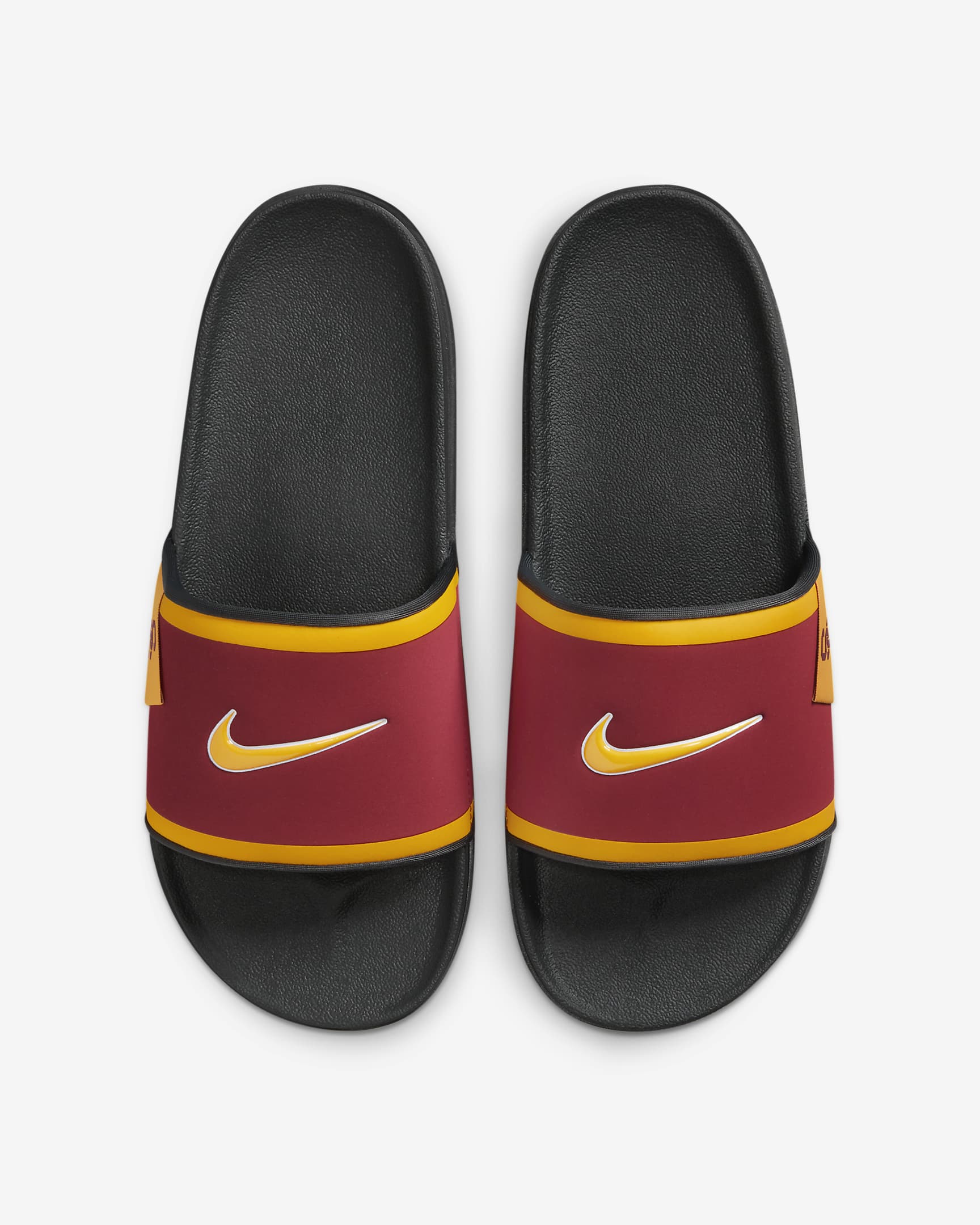 Nike College Offcourt (USC) Slides - Team Crimson/Dark Smoke Grey/University Gold