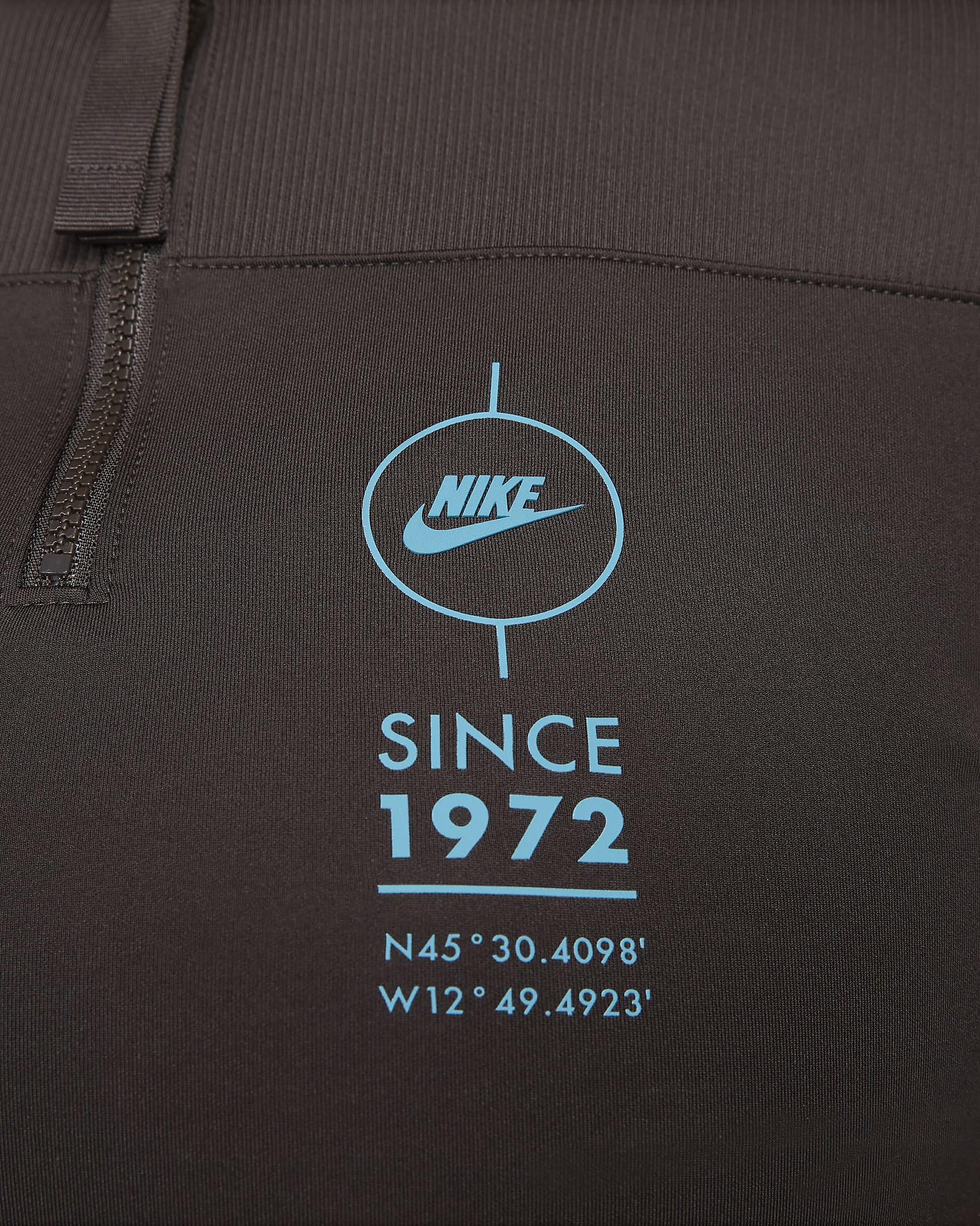 womens nike sportswear ribbed half zip long sleeve top